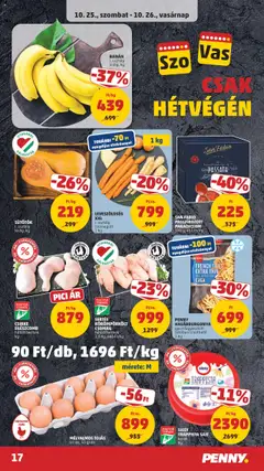 PENNY HASÁBBURGONYA, gyorsfagyasztott sütőben is süthető 1 kg - amely érvényes a következő dátumtól: 22.10.2025 | Oldal: 23