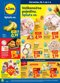 Lidl katalog akcije – veljaven od 26.03.2026