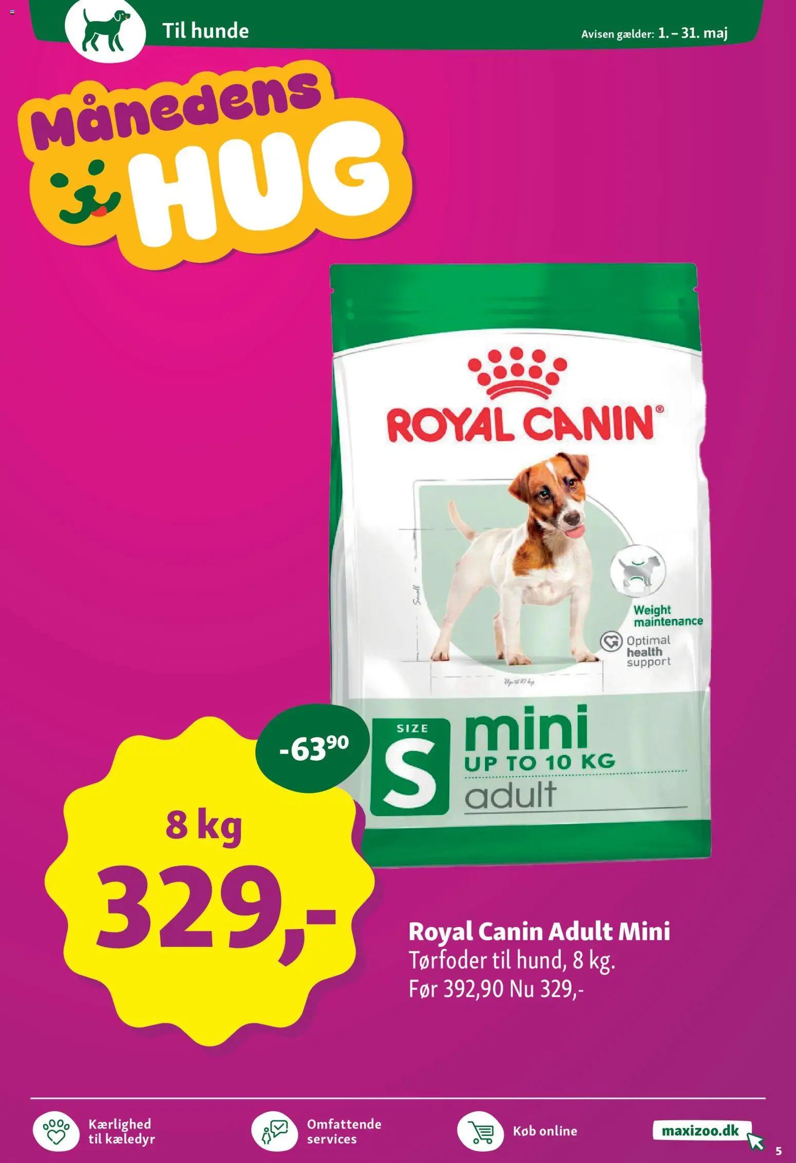 Maxi Zoo tilbudsavis – gyldig fra 01.05.2026 | Side: 5
