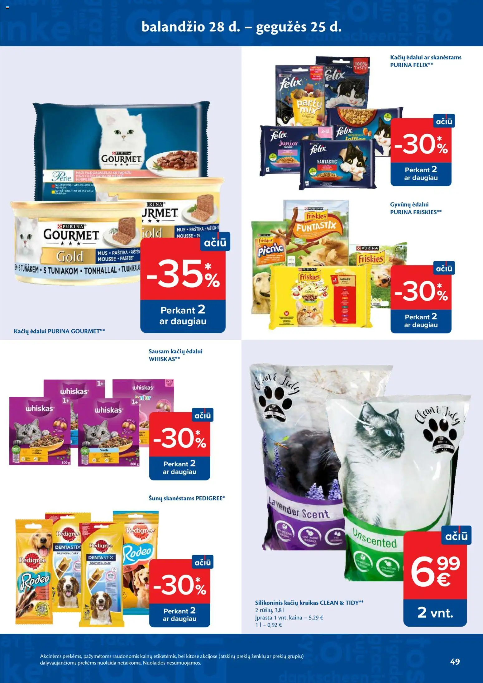 MAXIMA akcijos nuo 28.04.2026 | Puslapis: 49 | Prekių: Vištiena