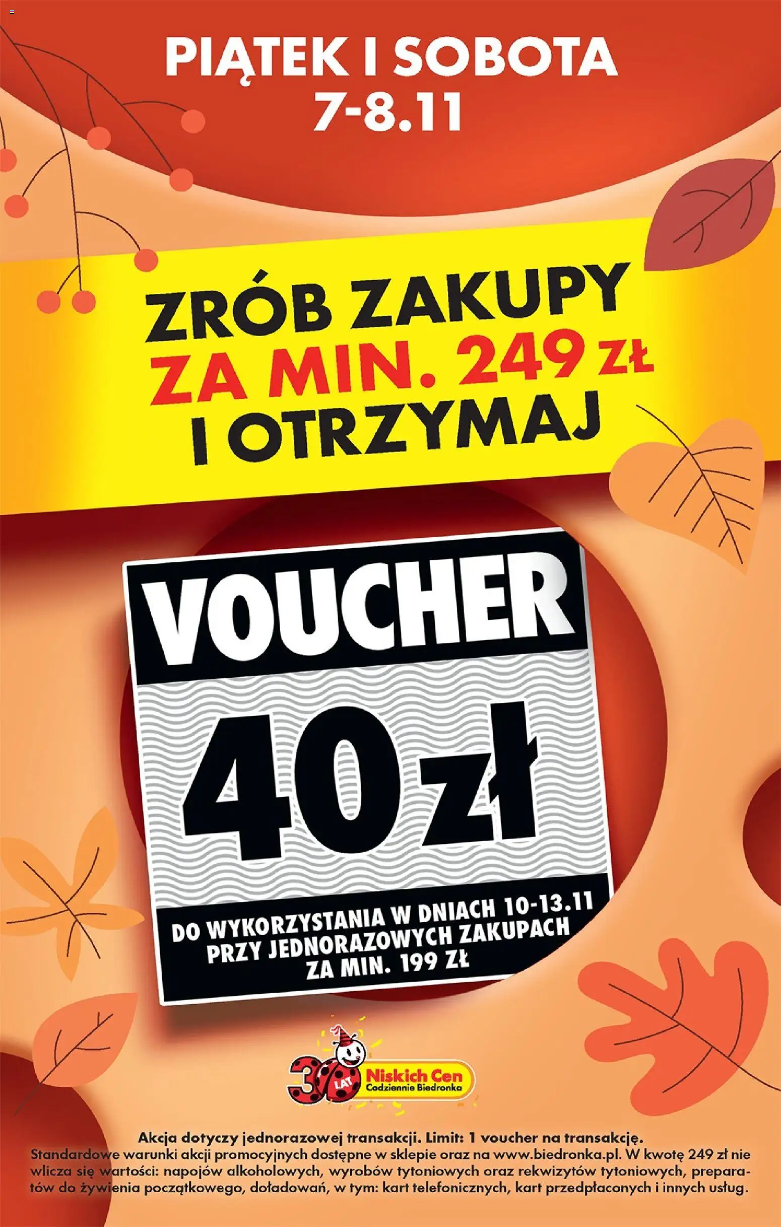 Biedronka gazetka - Tani weekend od 07.11.2025 | Strona: 3