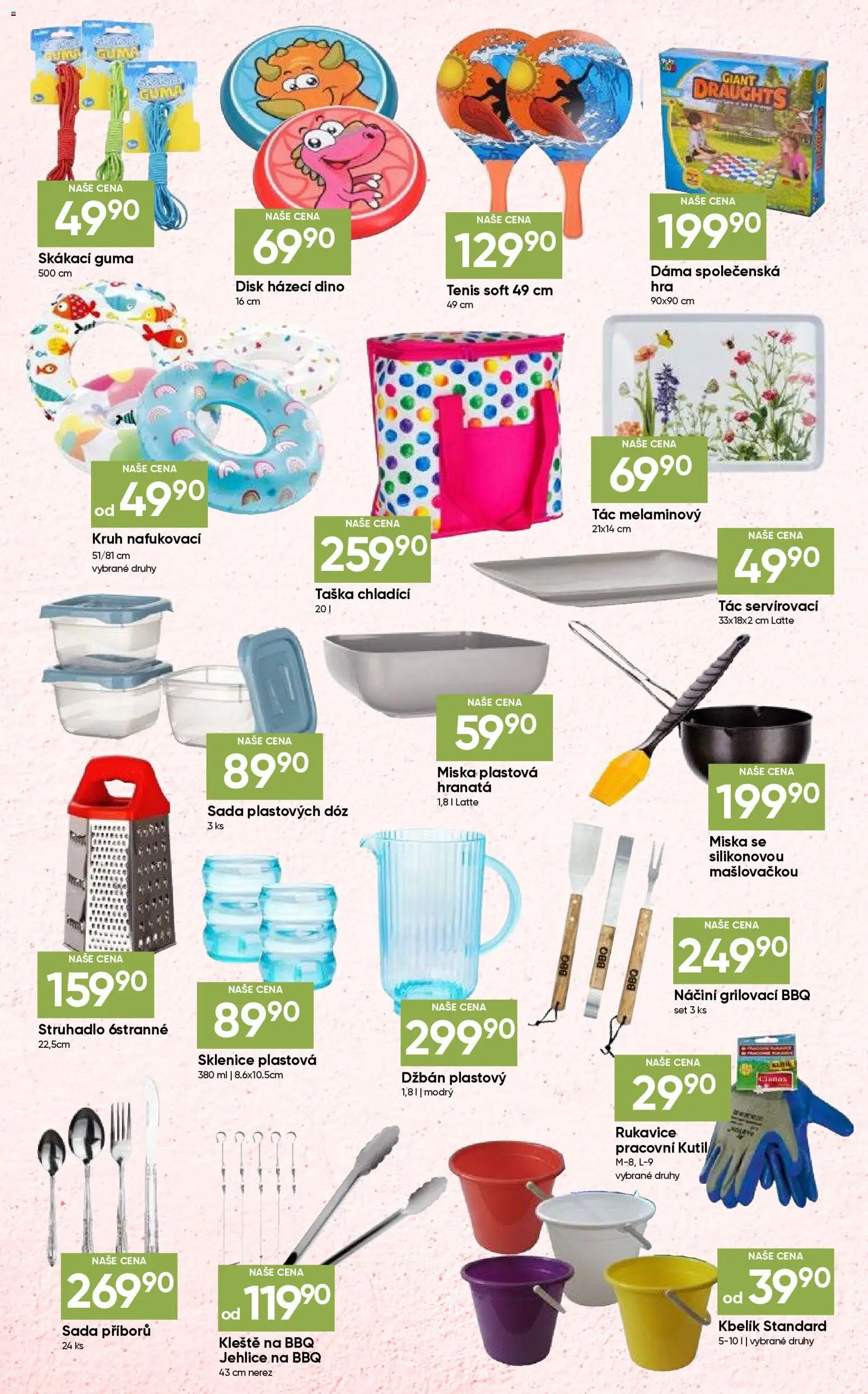 Hruška katalog od 28.04.2026 | Strana: 2 | Produkty: Taška, Tác, Struhadlo, Kbelík