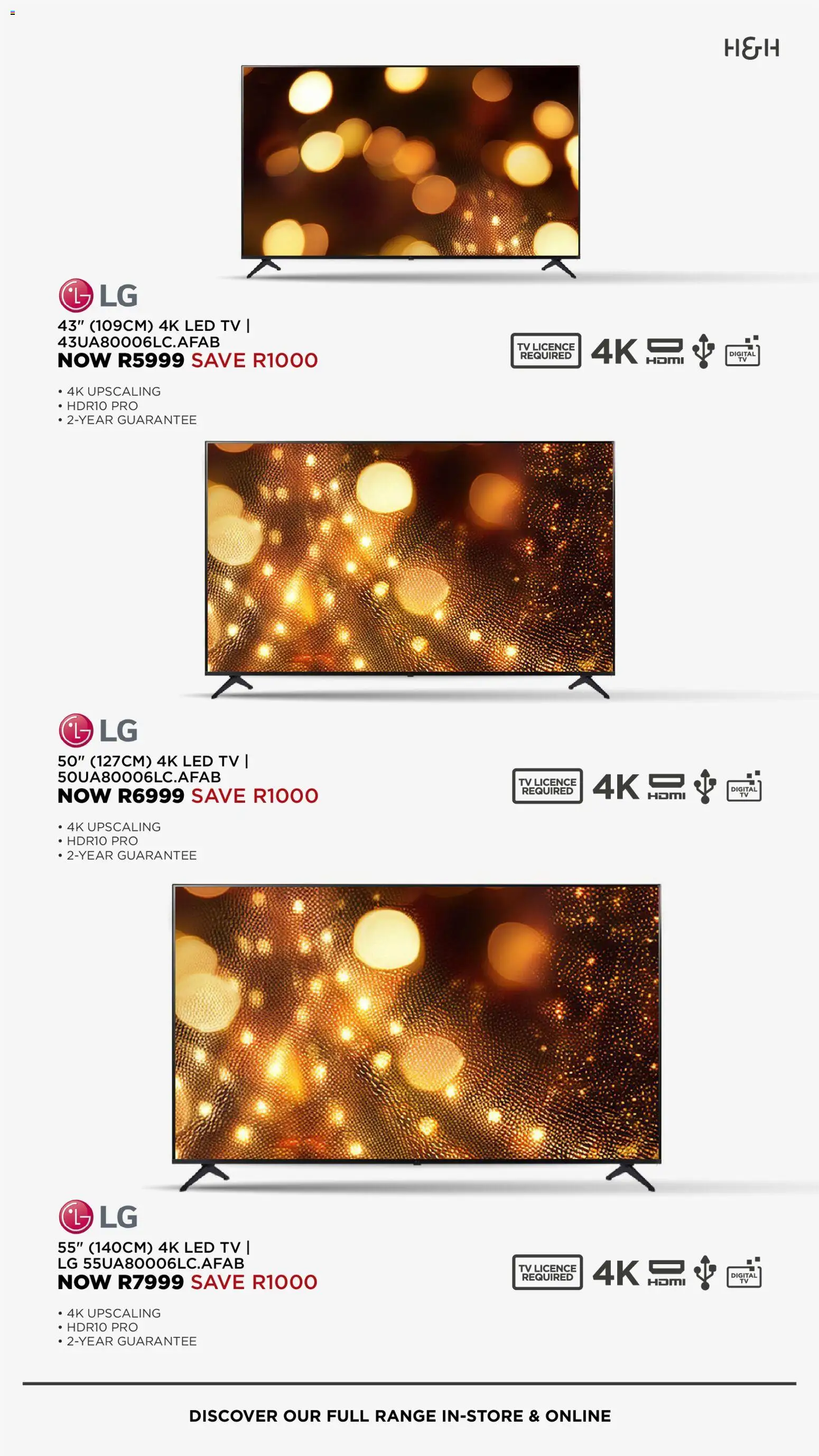 New House and Home catalogue – valid from 01.12.2025 | Page: 23 | Products: TV