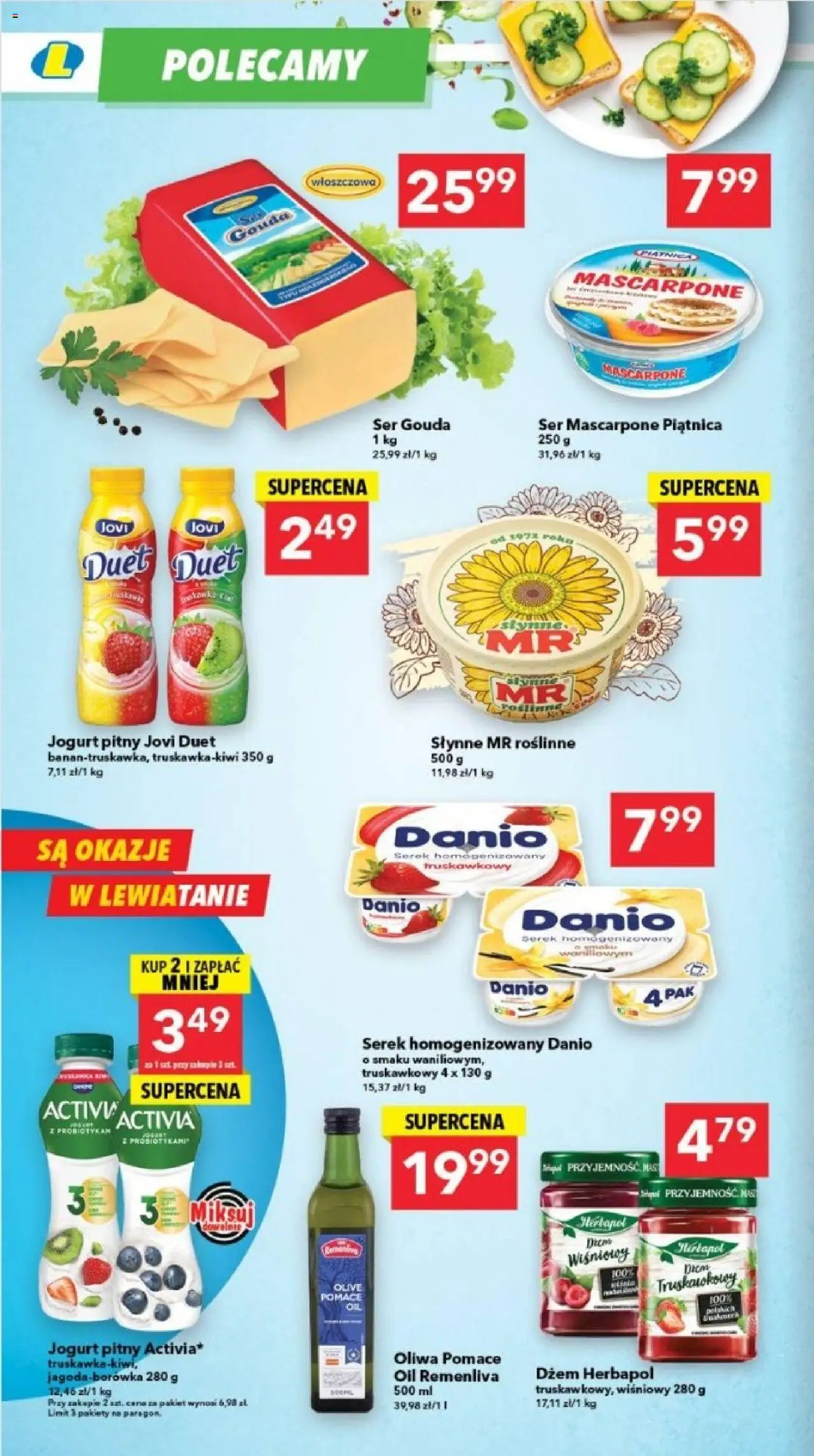 Lewiatan gazetka - Lublin od 13.08.2025 | Strona: 4 | Produkty: Mascarpone, Dżem, Ser, Jogurt