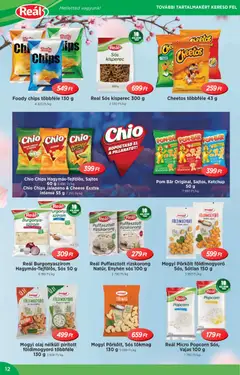 Reál akciós újság - amely érvényes a következő dátumtól: 01.04.2026 | Oldal: 12 | Termékek: Tökmag, Burgonya, Jalapeno, Földimogyoró
