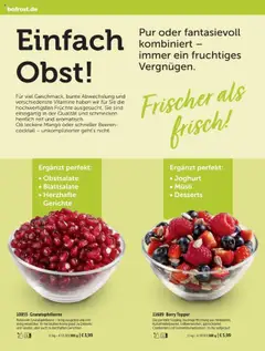 Bofrost Katalog – gültig ab 07.09.2025 | Seite: 28 | Produkte: Musli, Joghurt, Obst, Mango