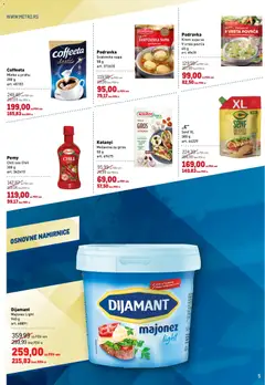 Metro katalog  - pregled Metro kataloga - važi od 05.03.2026 | Strana: 5 | Proizvode: Majonez, Senf, Podravka, Mleko