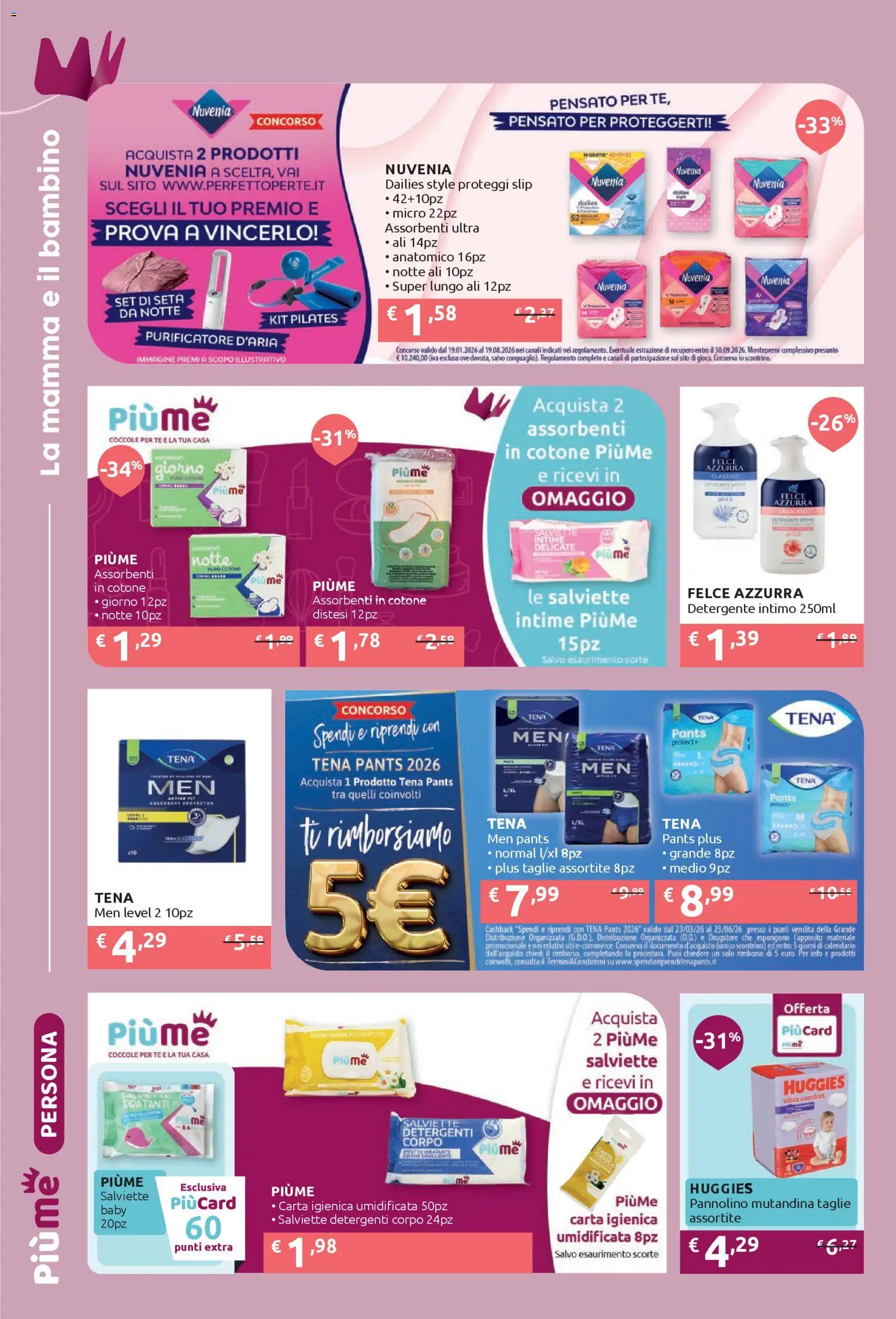 Volantino IperSoap del 20.04.2026 | Pagina: 16 | Prodotti: Carta igienica, Detergente intimo, Detergente, Slip