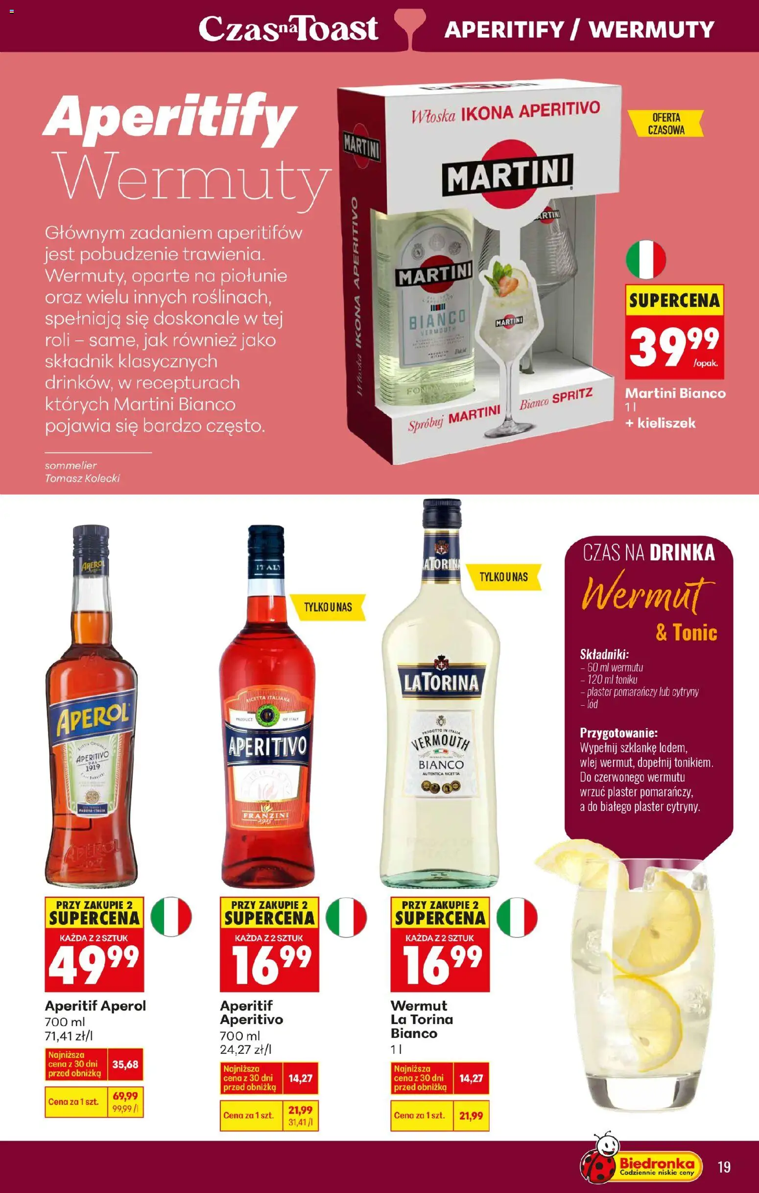 Biedronka gazetka - Czas na toast od 09.02.2026 | Strona: 23