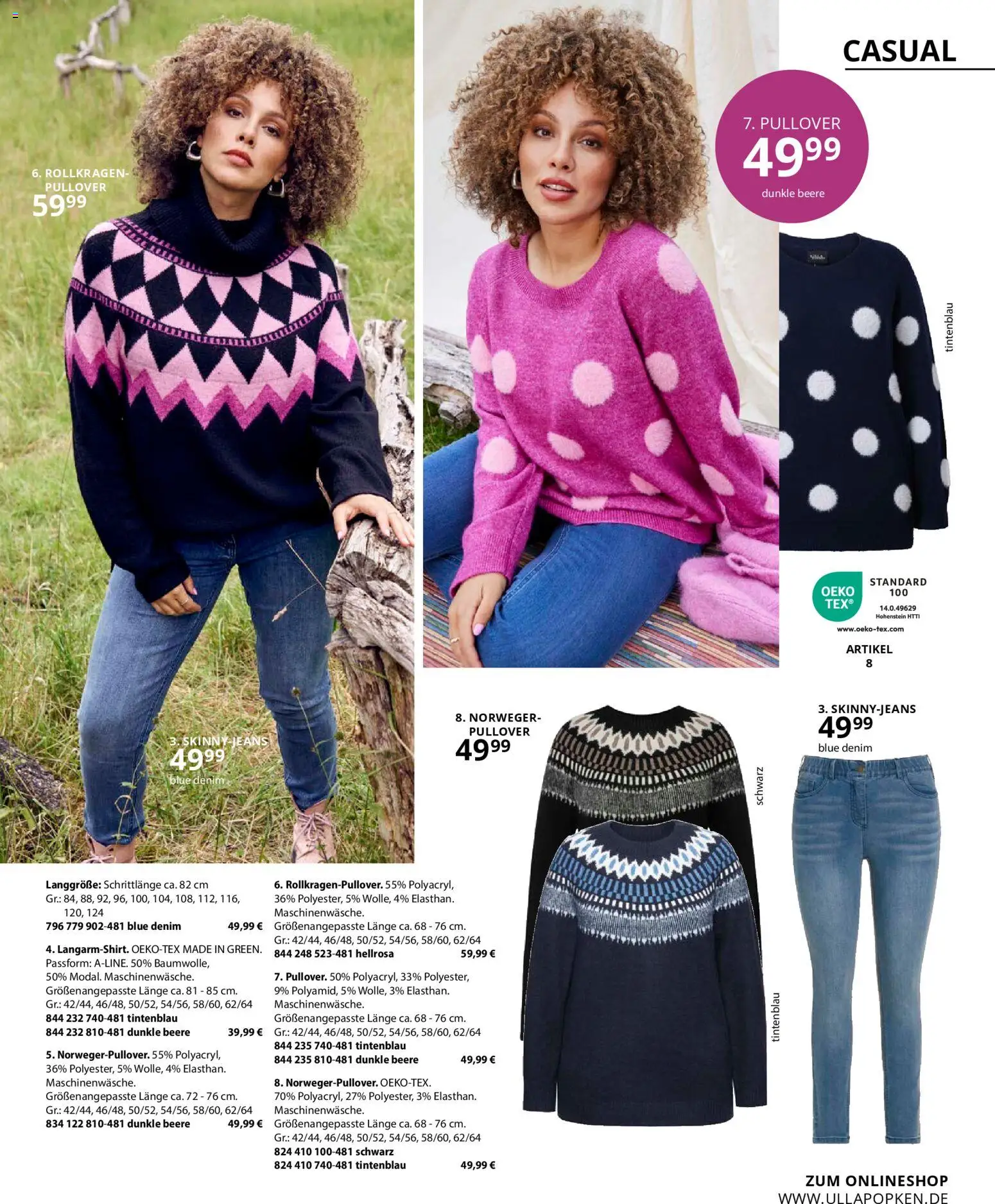 Ulla Popken Prospekt 	 – gültig ab 01.01.2026 | Seite: 25 | Produkte: Pullover