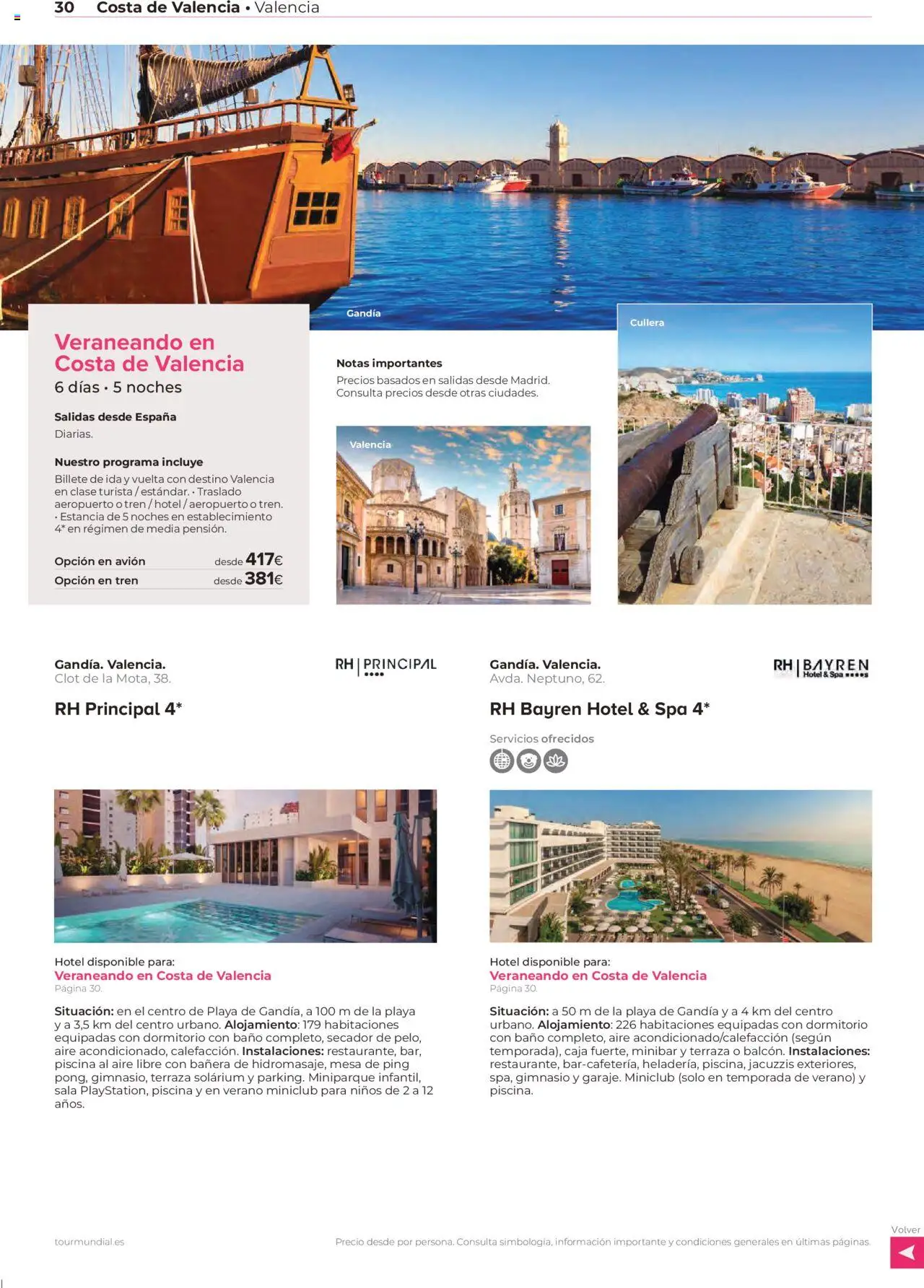 Viajes El Corte Inglés - Costas e islas │ válido desde el 26.03.2025 | Página: 30 | Productos: Mesa, Caja, Baño