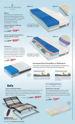 Matratzen Concord Prospekt 	 ab 25.03.2026 gültig | Seite: 4 | Produkte: Matratze, Kissen, Lattenrost