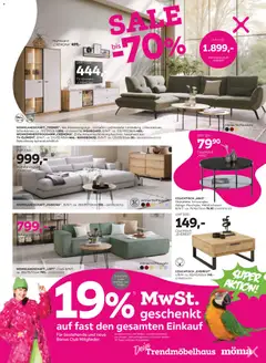 Mömax Prospekt 	 ab 20.12.2025 gültig | Seite: 3 | Produkte: Wohnlandschaft, HIghboard, Couchtisch
