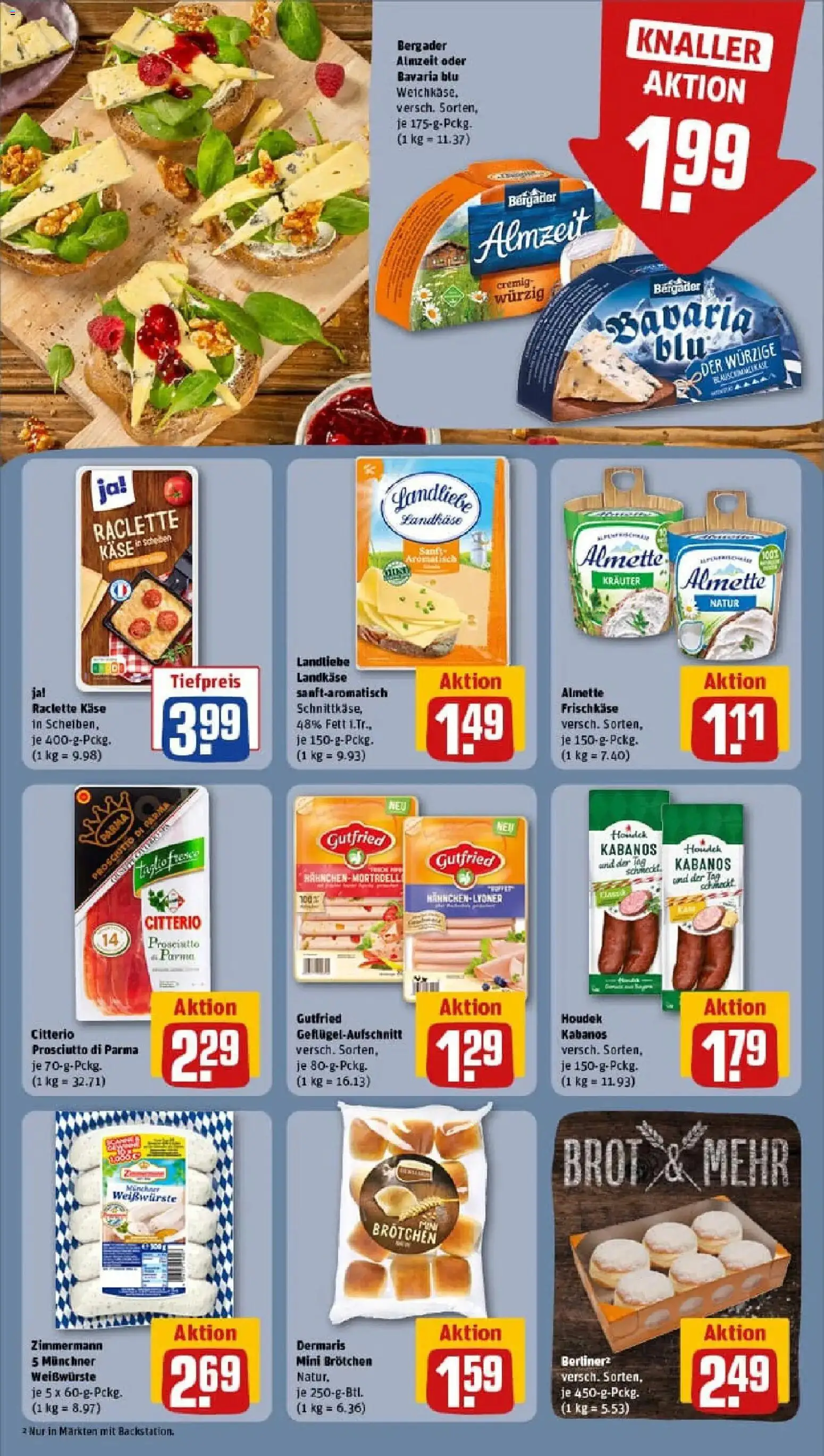 Rewe prospekt Recklinghausen	 – gültig ab 29.12.2025 | Seite: 12 | Produkte: Berliner, Almette, Brot, Raclette