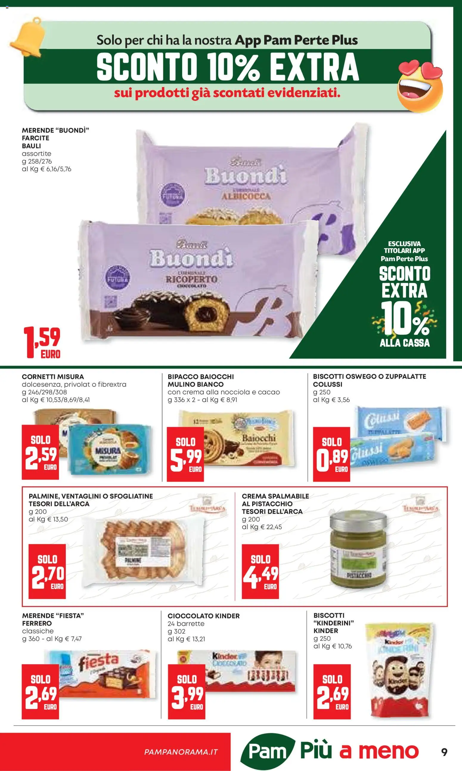 Volantino Panorama del 20.11.2025 | Pagina: 9 | Prodotti: Crema, Cioccolato, Biscotti, Cacao