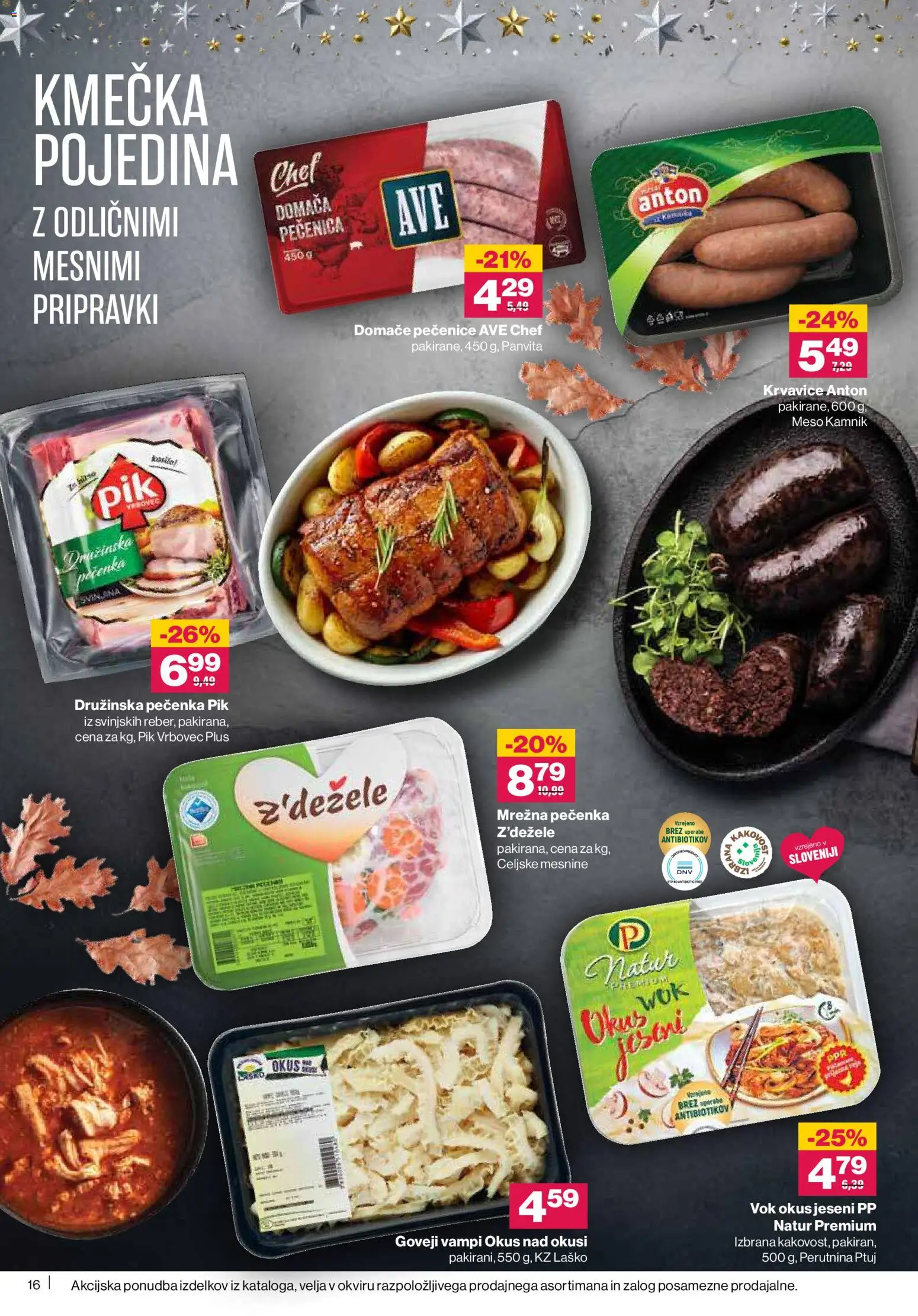 Novi Mercator katalog ponudbe – veljaven od 04.12.2025 | Stran: 16