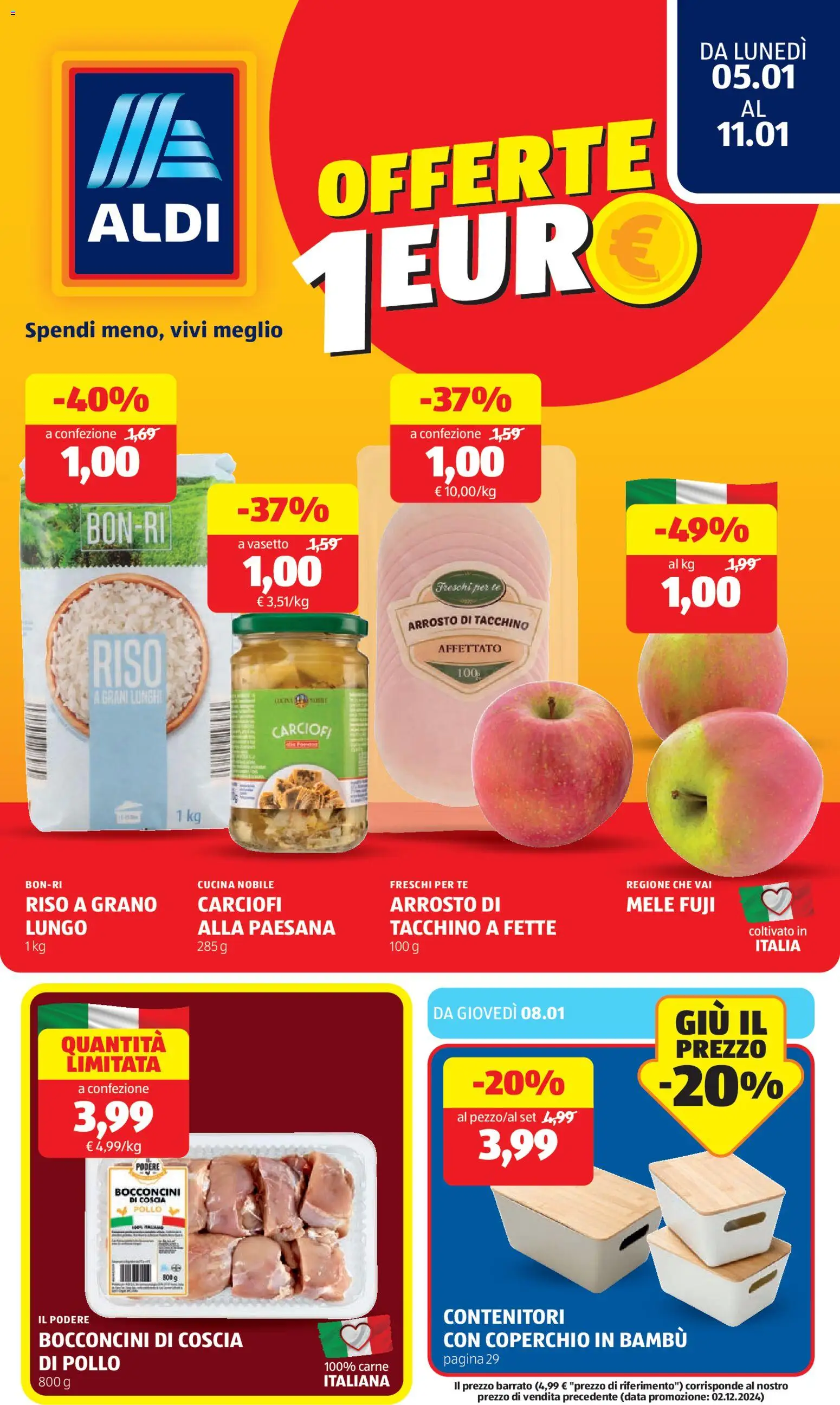 Volantino Aldi del 05.01.2026 | Pagina: 1