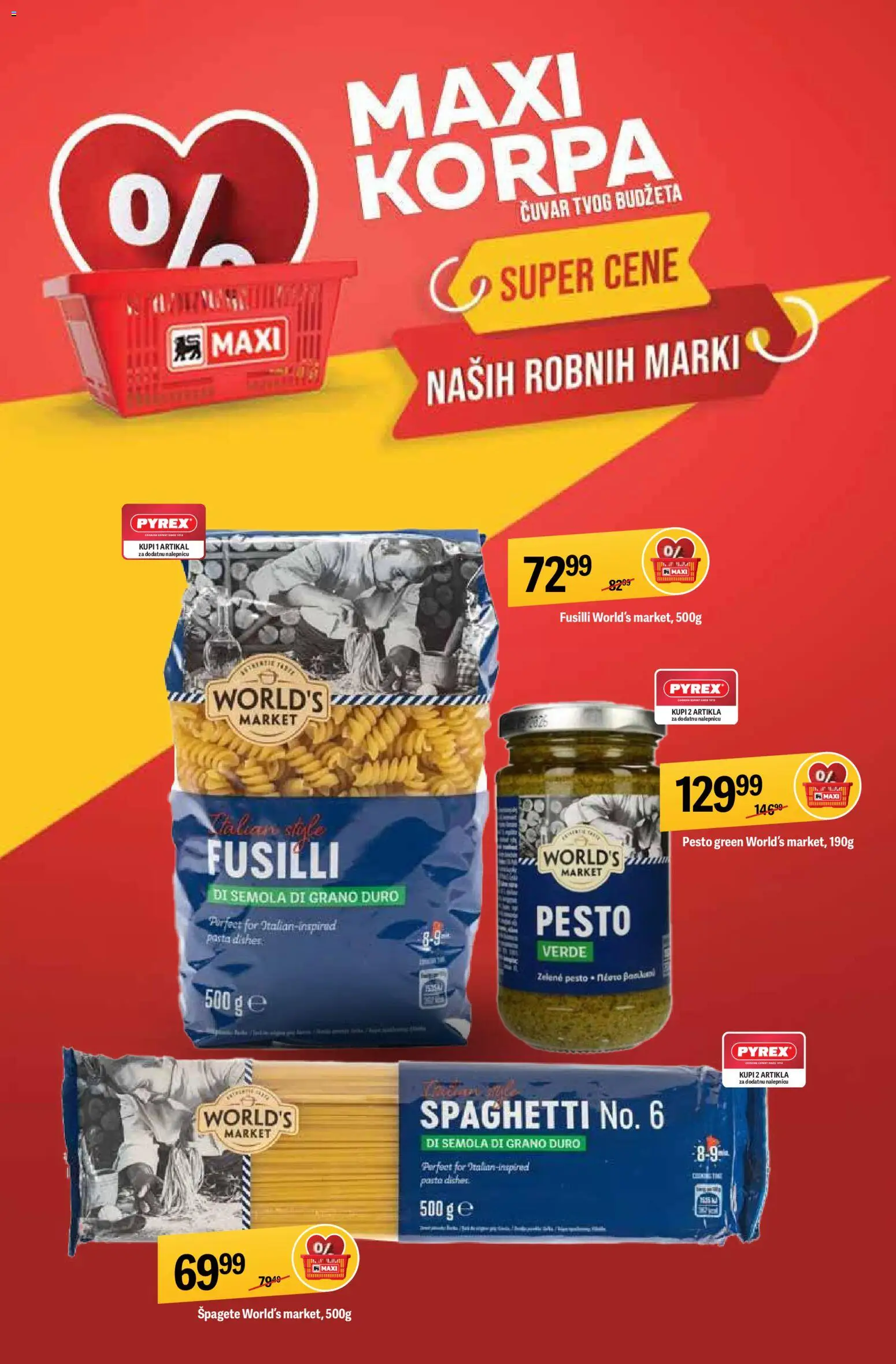 Maxi katalog katalog - važi od 19.03.2026 | Strana: 3 | Proizvode: Pesto, Korpa