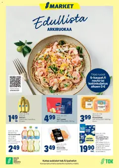 Katso S-market tarjoukset - Edullista Arkiruokаa voimassa alkaen 13.08.2025