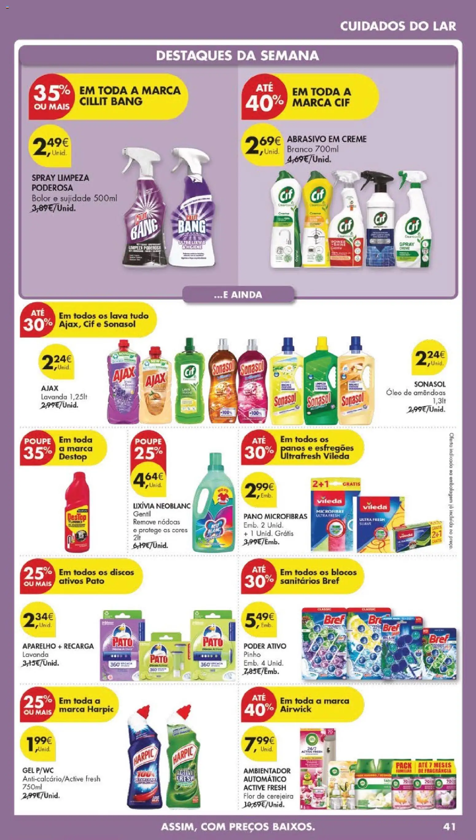 Pingo Doce folheto │ válido de 10.03.2026 | Página: 45 | Produtos: Amêndoas, Fragrância, Cillit bang bolor, Creme