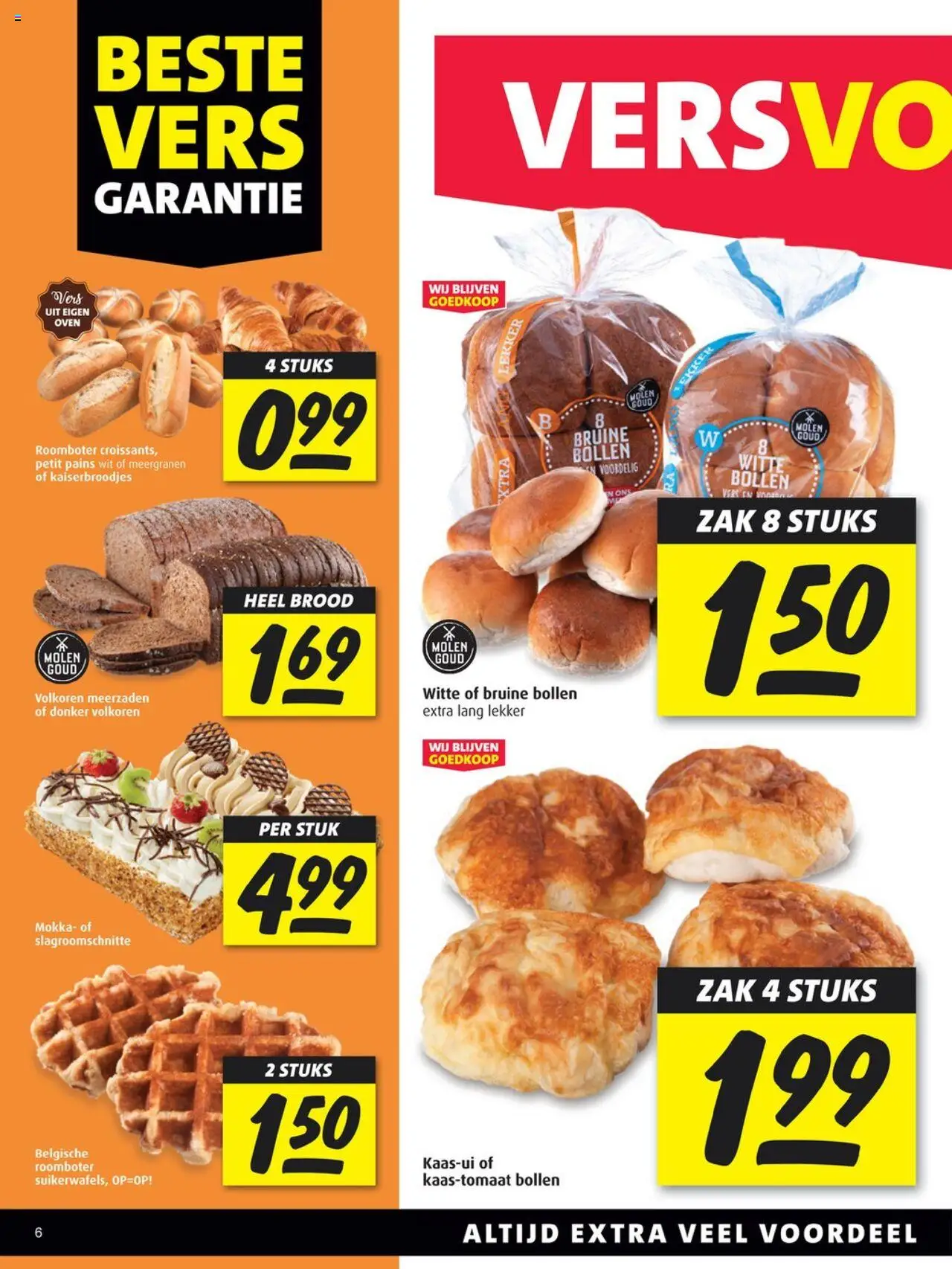  | Pagina: 6 | Producten: Brood, Roomboter, Zak, Oven