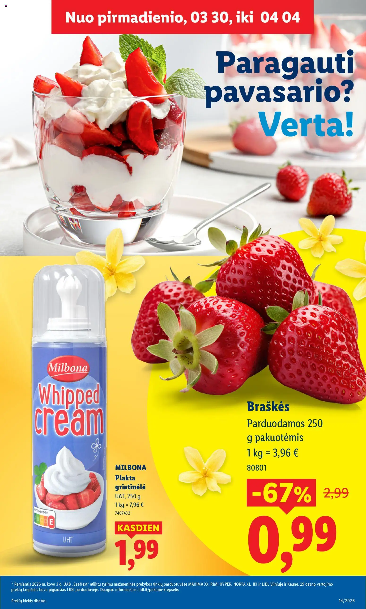 LIDL akcijos nuo 30.03.2026 | Puslapis: 31