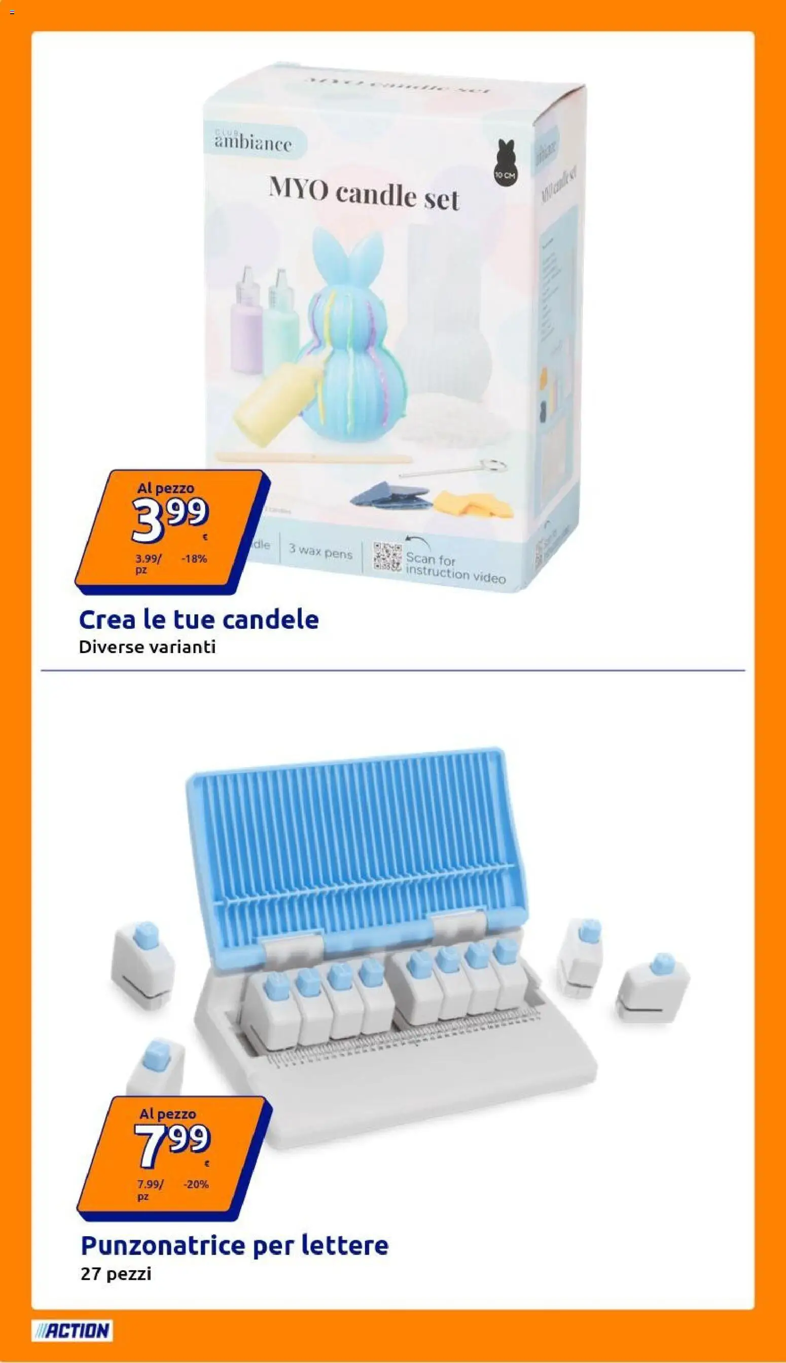 Volantino Action del 18.03.2026 | Pagina: 8 | Prodotti: Video