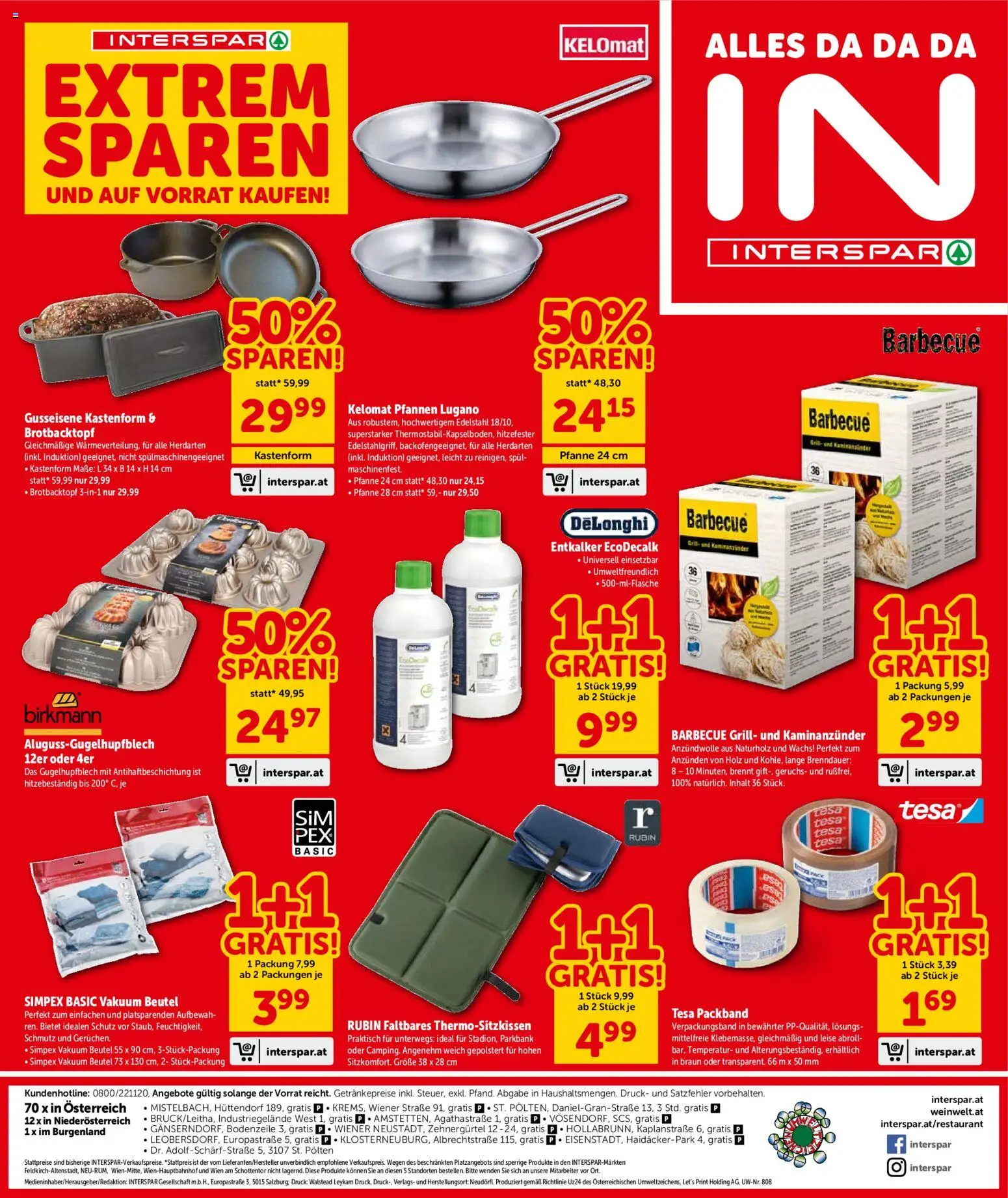 Interspar Flugblatt - Niederösterreich gültig ab 12.03.2026 | Seite: 20 | Produkte: Grill