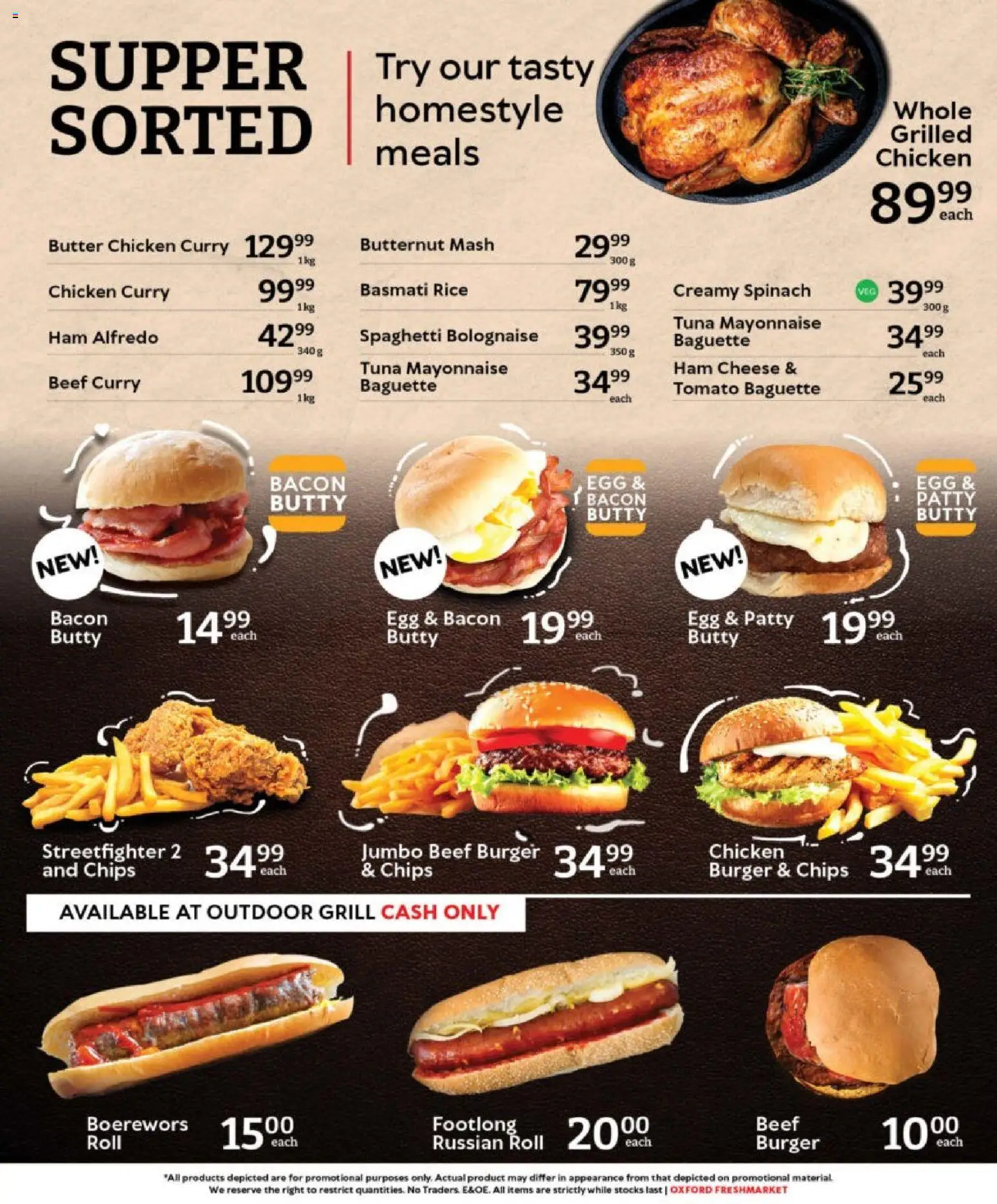 New Oxford Freshmarket catalogue – valid from 05.11.2025 | Page: 6 | Products: Tuna, Grill, Boerewors, Chips