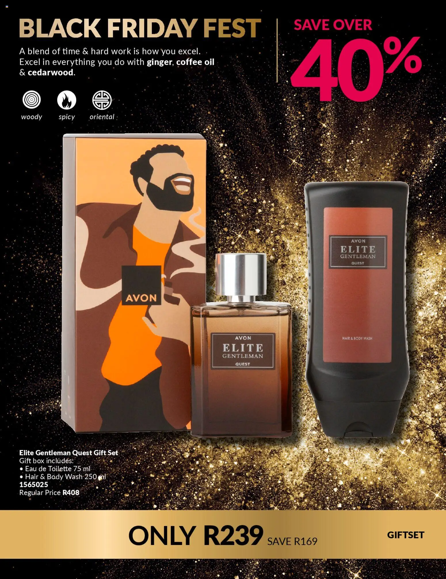 New Avon catalogue – valid from 25.11.2025 | Page: 15 | Products: Box, Oil, Coffee, Body wash