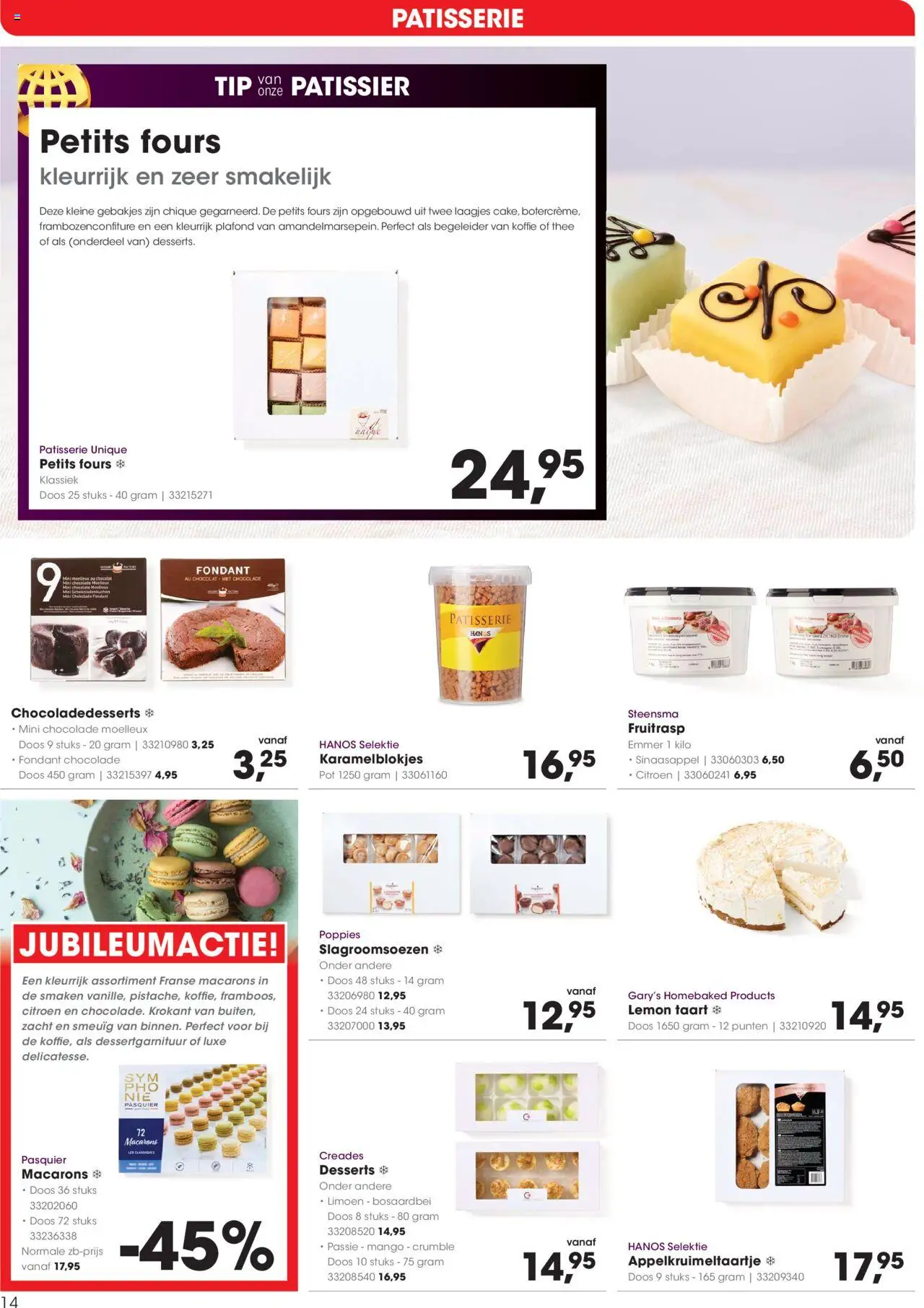  | Pagina: 14 | Producten: Taart, Citroen, Thee, Pot