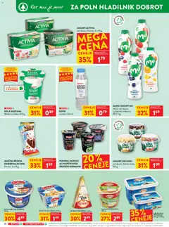 Spar katalog akcije – veljaven od 18.03.2026 | Stran: 20 | Izdelki: Napitki, Kajmak, Sir, Jogurt
