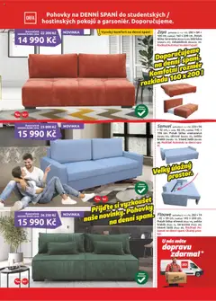 Náhled letáku ORFA nábytek leták od 01.10.2025 | Strana: 4 | Produkty: Káva, Pohovka