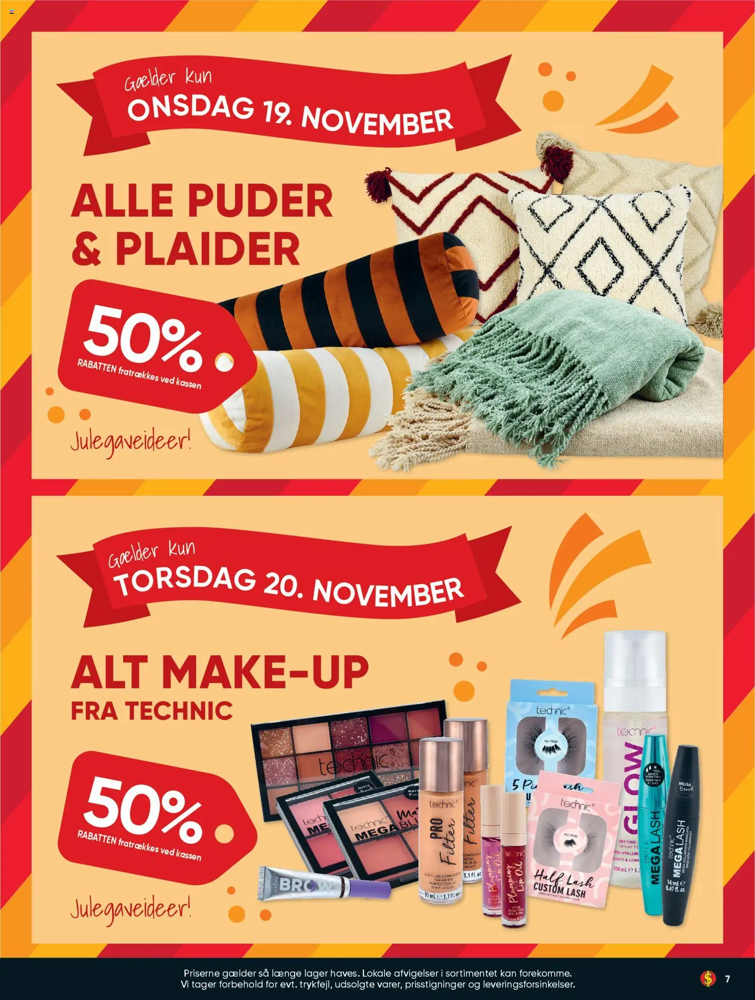 Bigdollar tilbudsavis – gyldig fra 14.11.2025 | Side: 7 | Produkter: Makeup, Blush, Mascara, Te