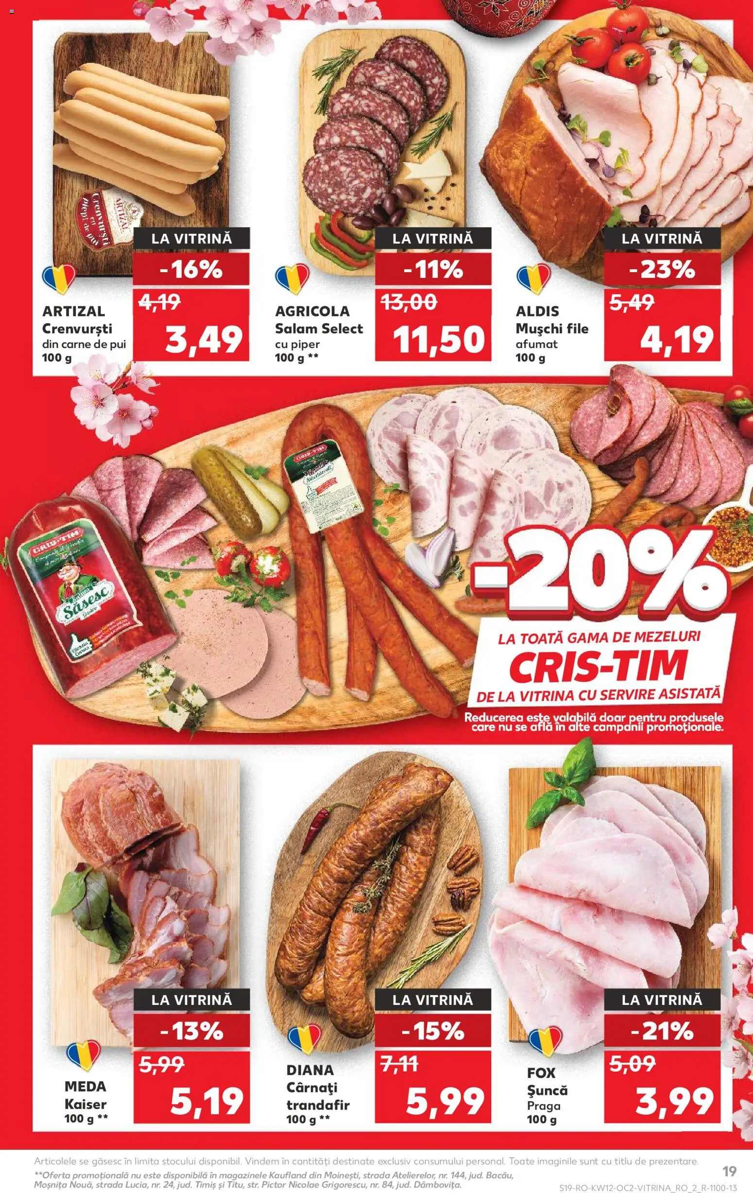 Kaufland RO akciós ujság - amely érvényes a következő dátumtól: 18.03.2026 | Oldal: 19