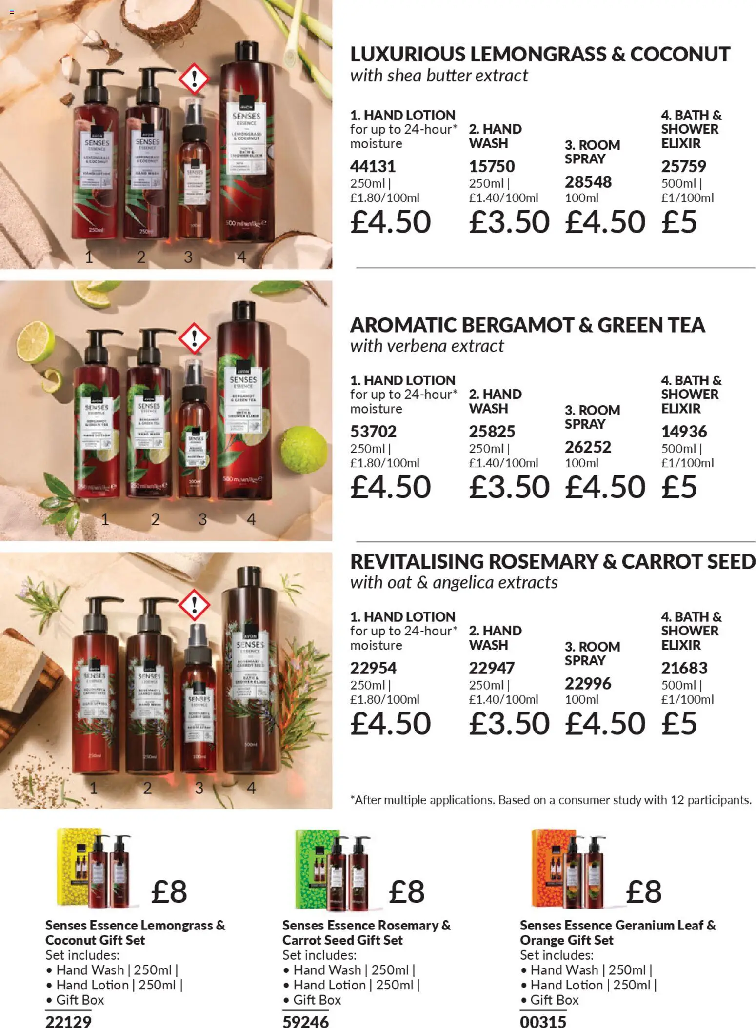 {H1} | Page: 201 | Products: Shower, Rosemary, Butter, Carrot