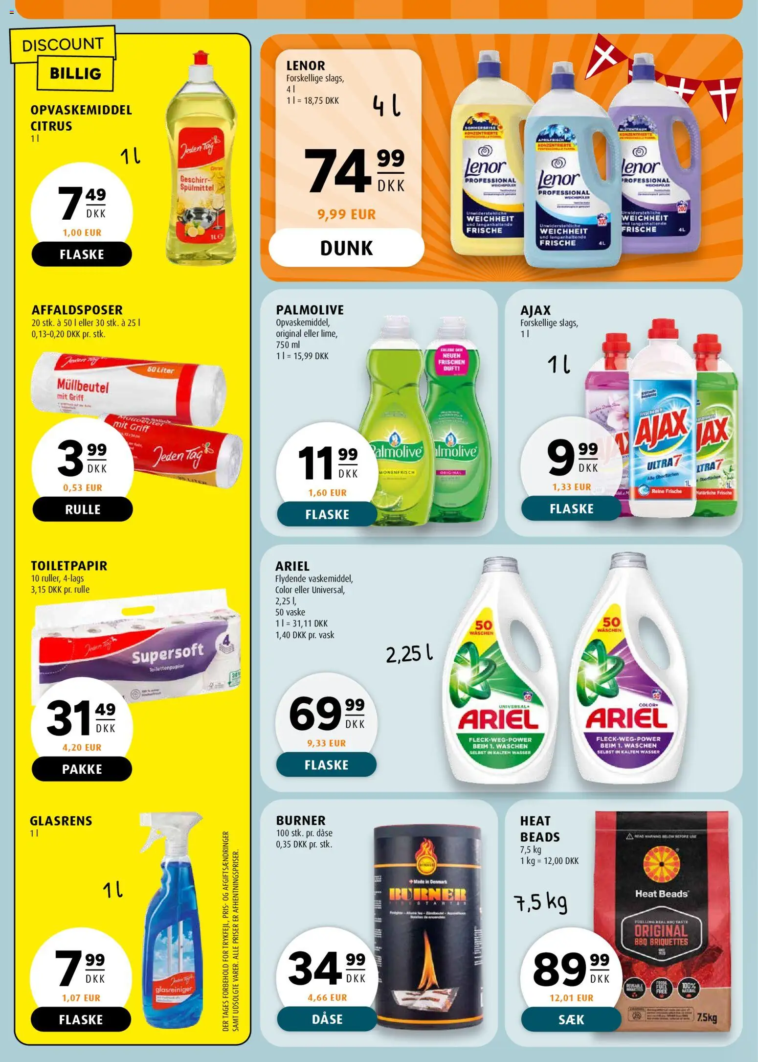 Scandinavian Park tilbudsavis – gyldig fra 26.03.2026 | Side: 44 | Produkter: Opvaskemiddel