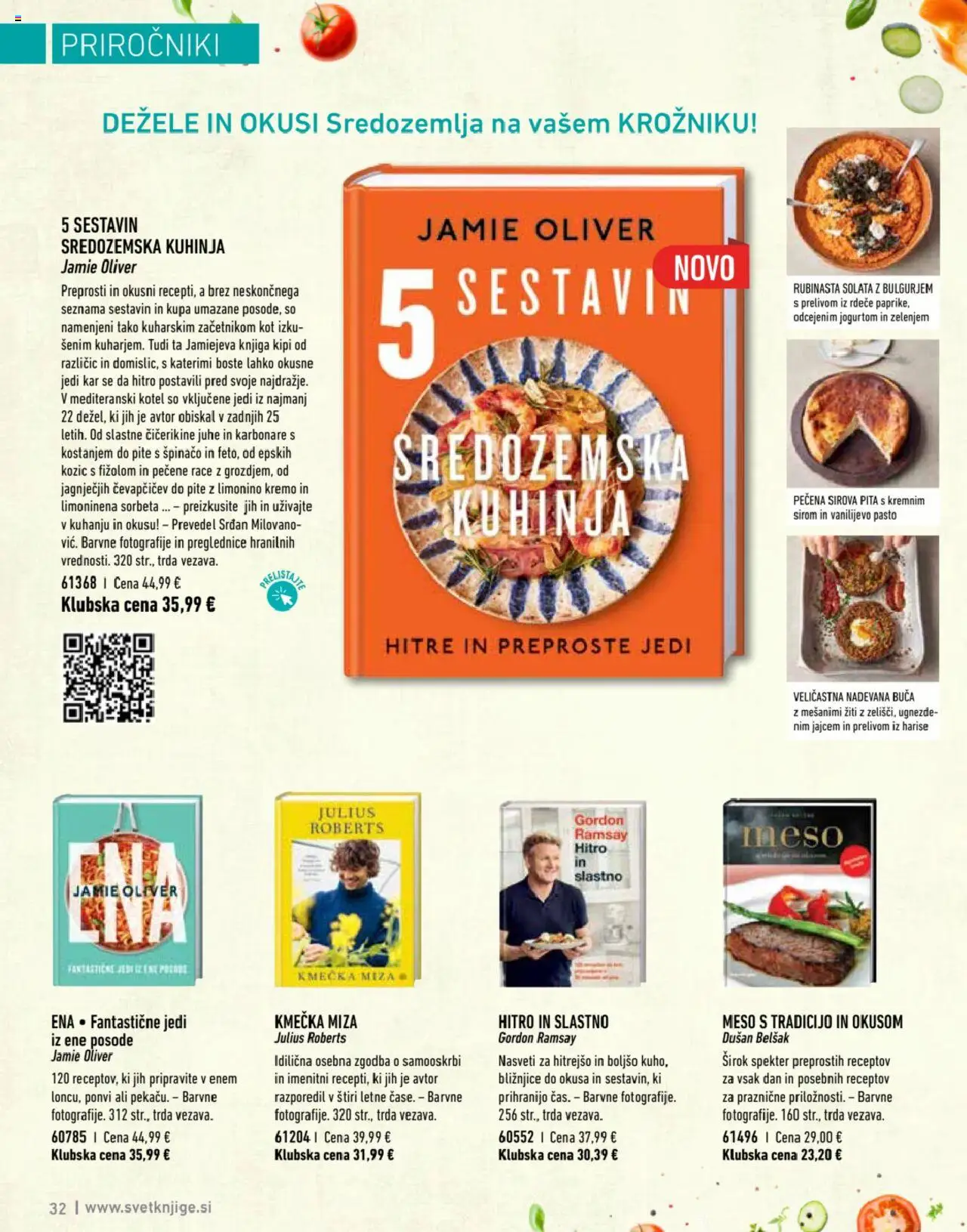 Svet knjige katalog │ velja od 01.07.2025 | Stran: 32 | Izdelki: Buca, Pita, Top doble cara, Solata