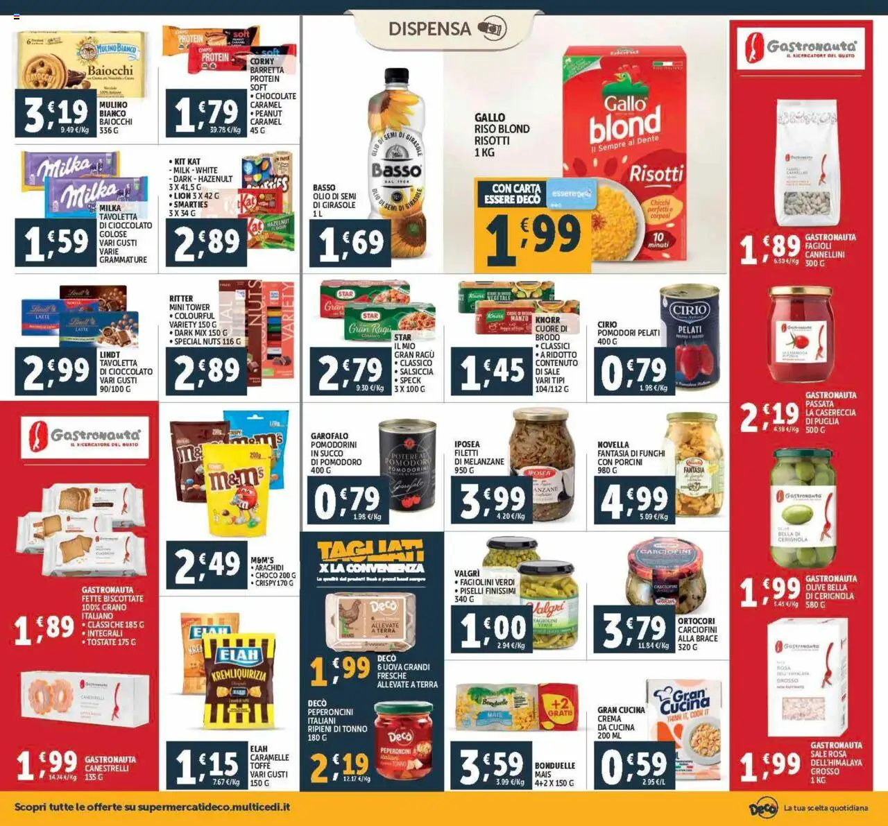 Volantino Decò del 12.09.2025 | Pagina: 12 | Prodotti: Manzo, Olive, Tonno, Melanzane