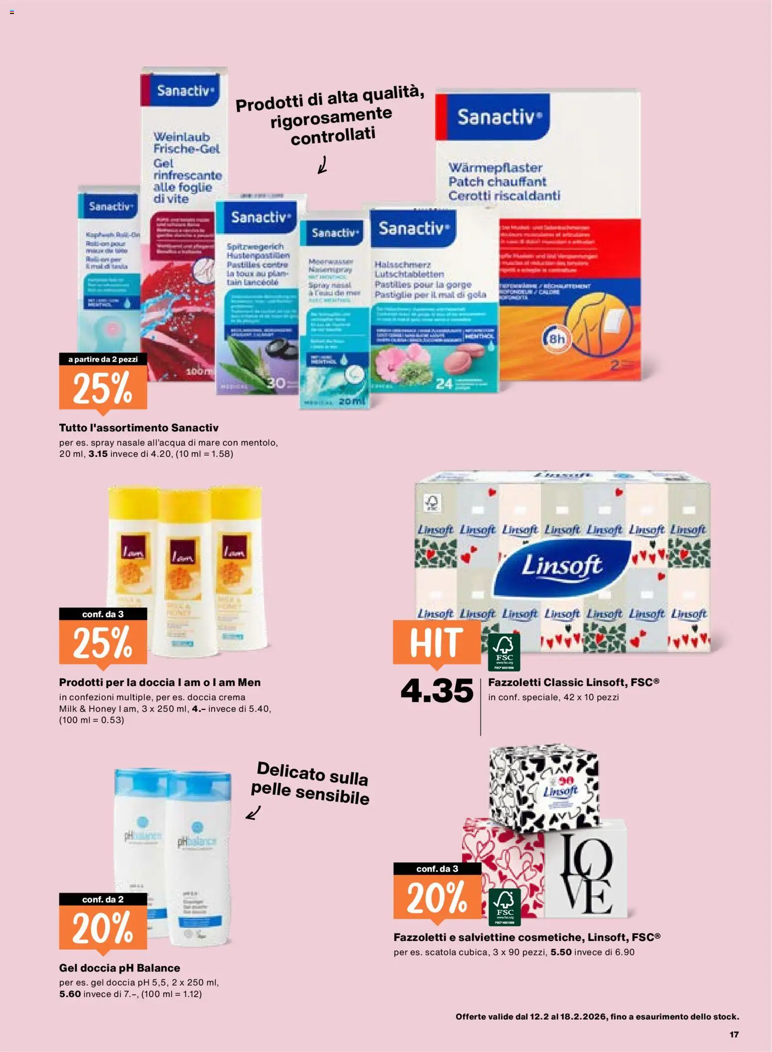 Migros Aktionen IT – gültig ab 12.02.2026 | Seite: 17 | Produkte: Shower Gel