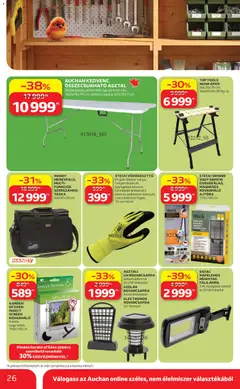Auchan Kertészet és Szabadidő - amely érvényes a következő dátumtól: 16.04.2026 | Oldal: 26