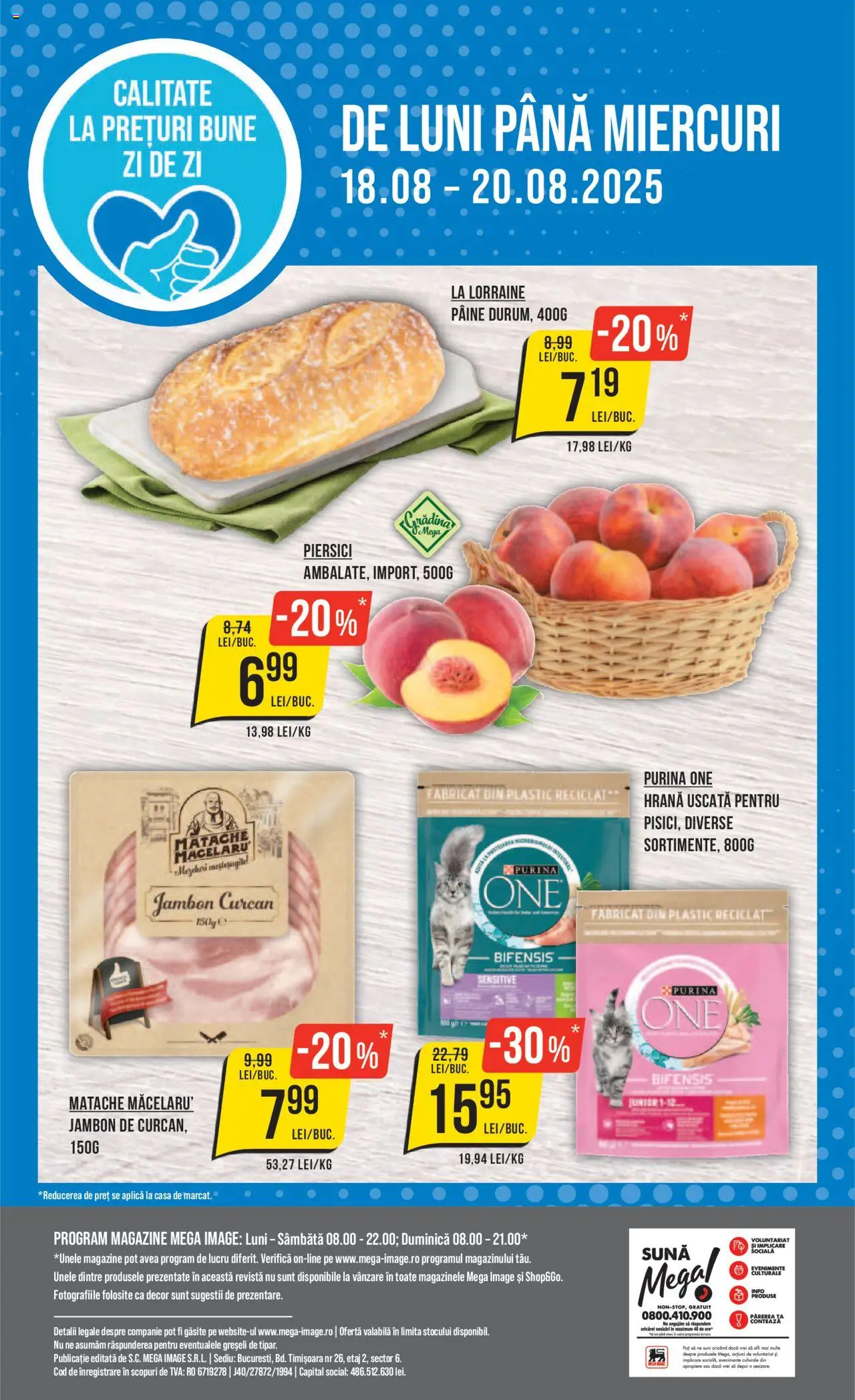 Catalog Mega Image – valabil de la 14.08.2025 | Pagină: 24 | Produse: Pâine