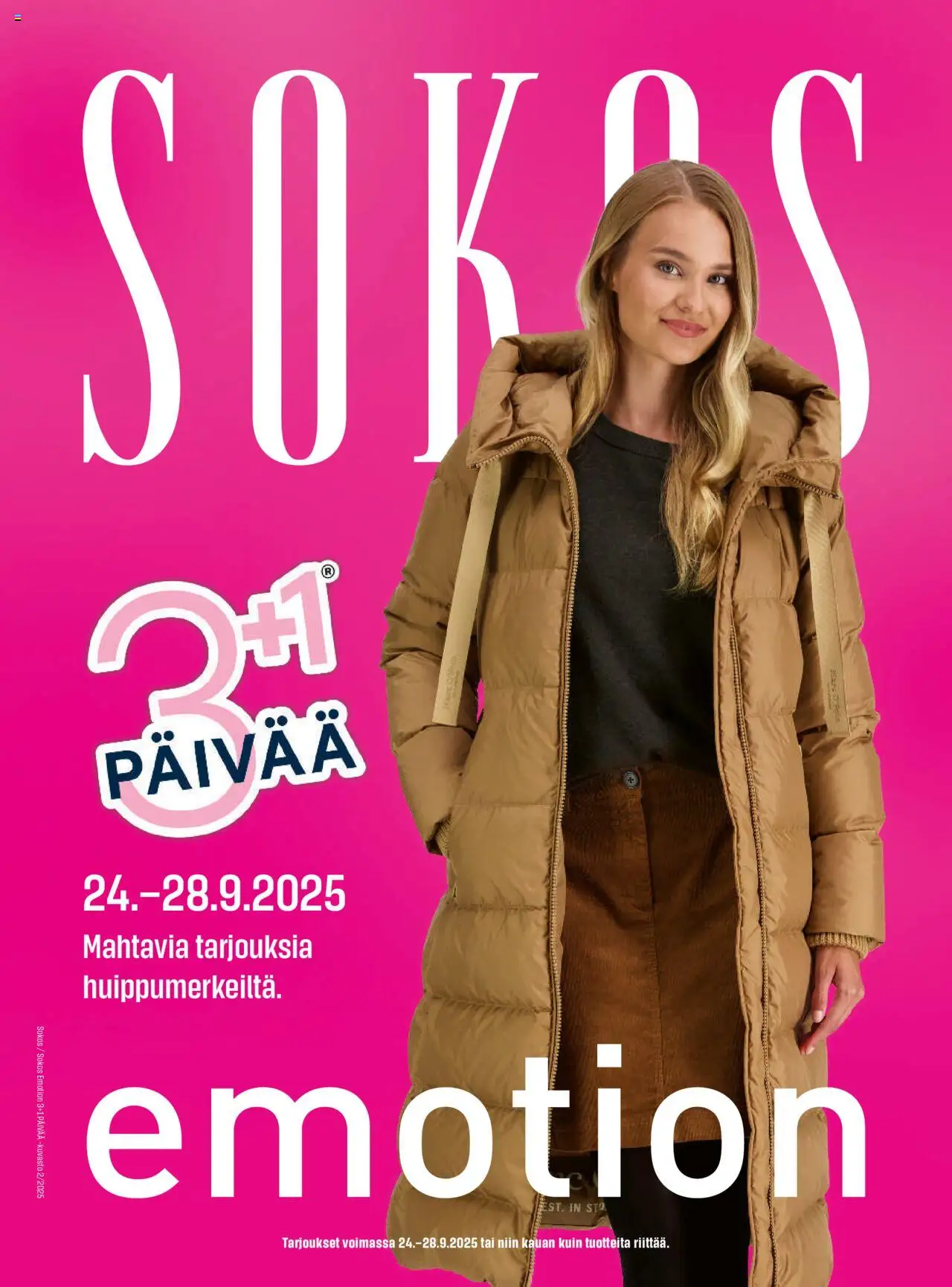Sokos - 3+1 kuvasto 2025 – voimassa 24.09.2025 alkaen | Sivu: 1