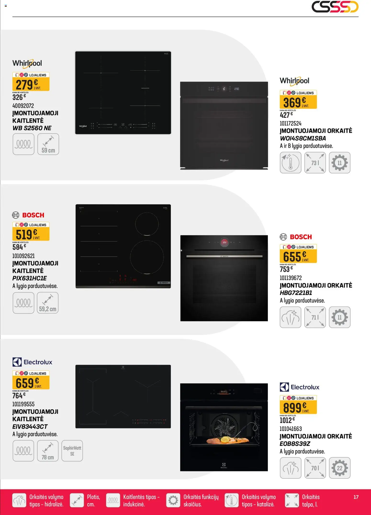 Senukai akcijos nuo 02.04.2026 | Puslapis: 16 | Prekių: Orkaitė, Kaitlentė