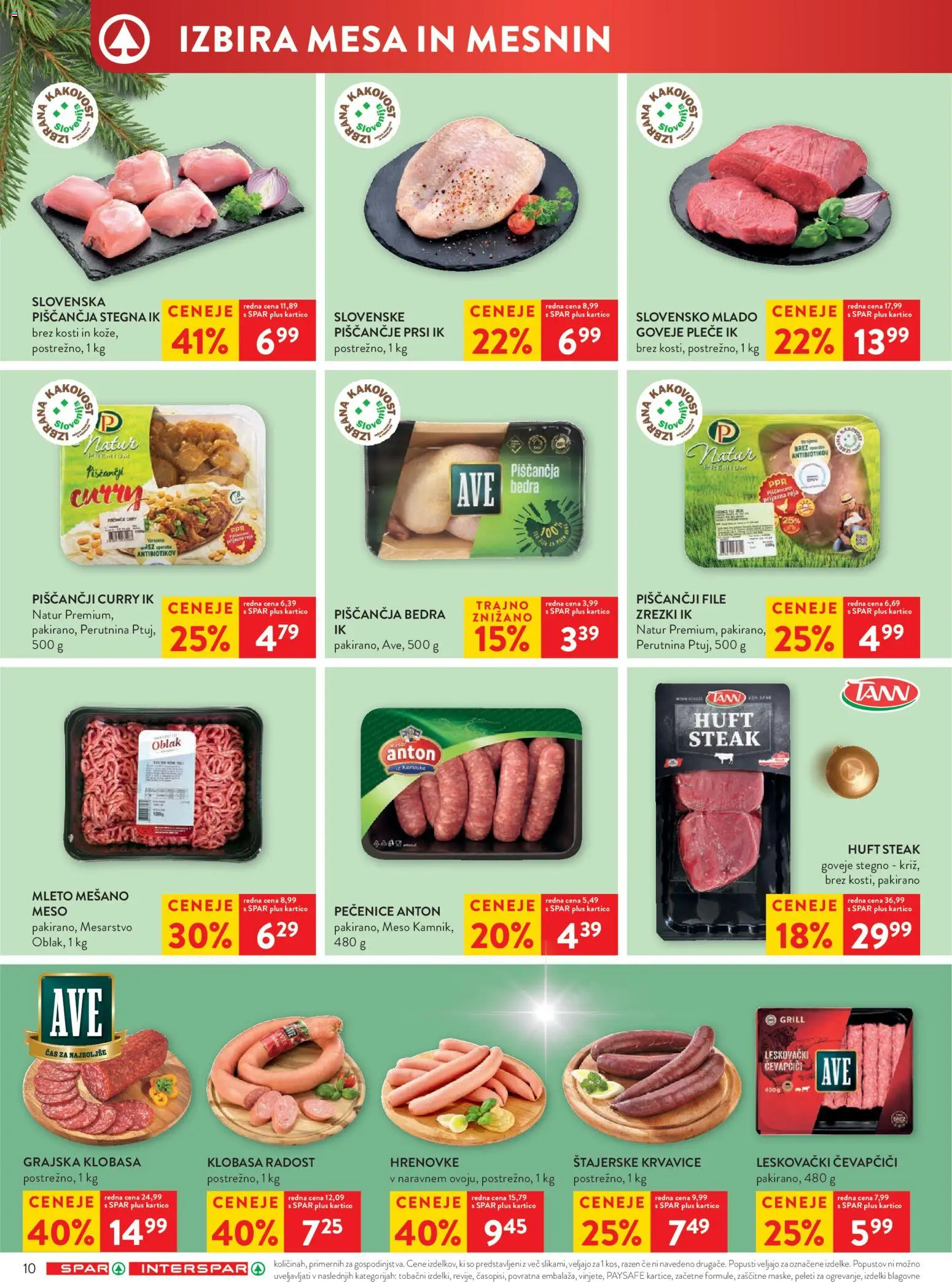 Novi Spar katalog ponudbe – veljaven od 03.12.2025 | Stran: 12