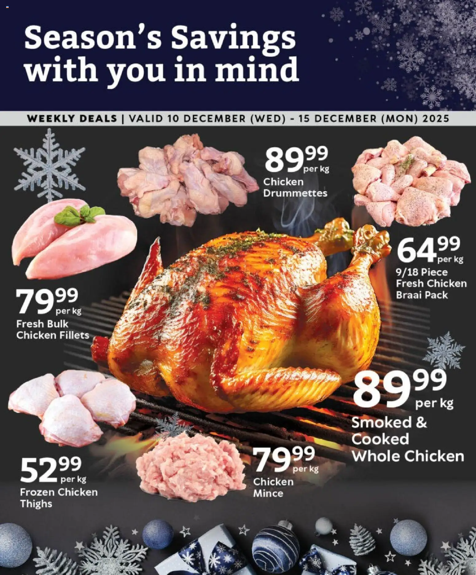 New Oxford Freshmarket catalogue – valid from 10.12.2025 | Page: 2 | Products: Chicken