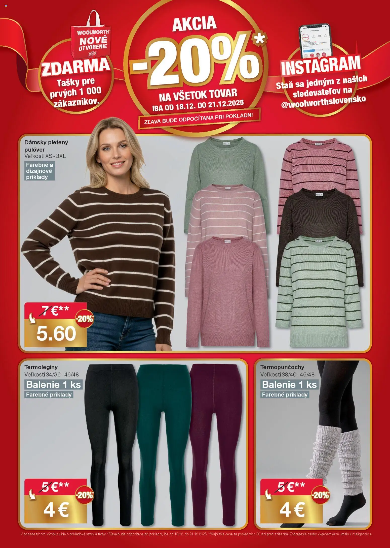 Nové Woolworth akcie – leták je platný od 15.12.2025 | Strana: 3 | Produkty: Stan