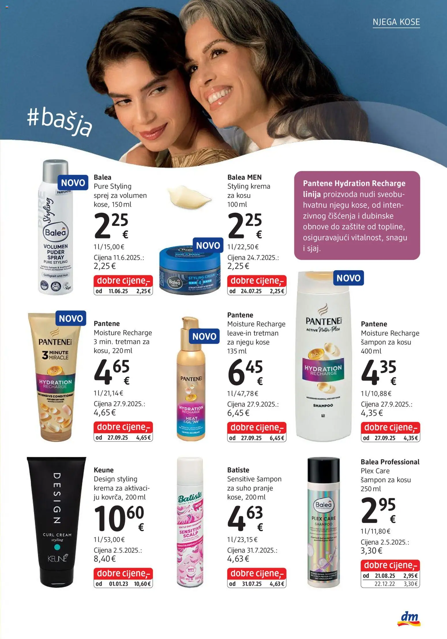 DM katalog | vrijedi od 03.11.2025 | Stranica: 17 | Proizvodi: Puder, Šampon, Krema