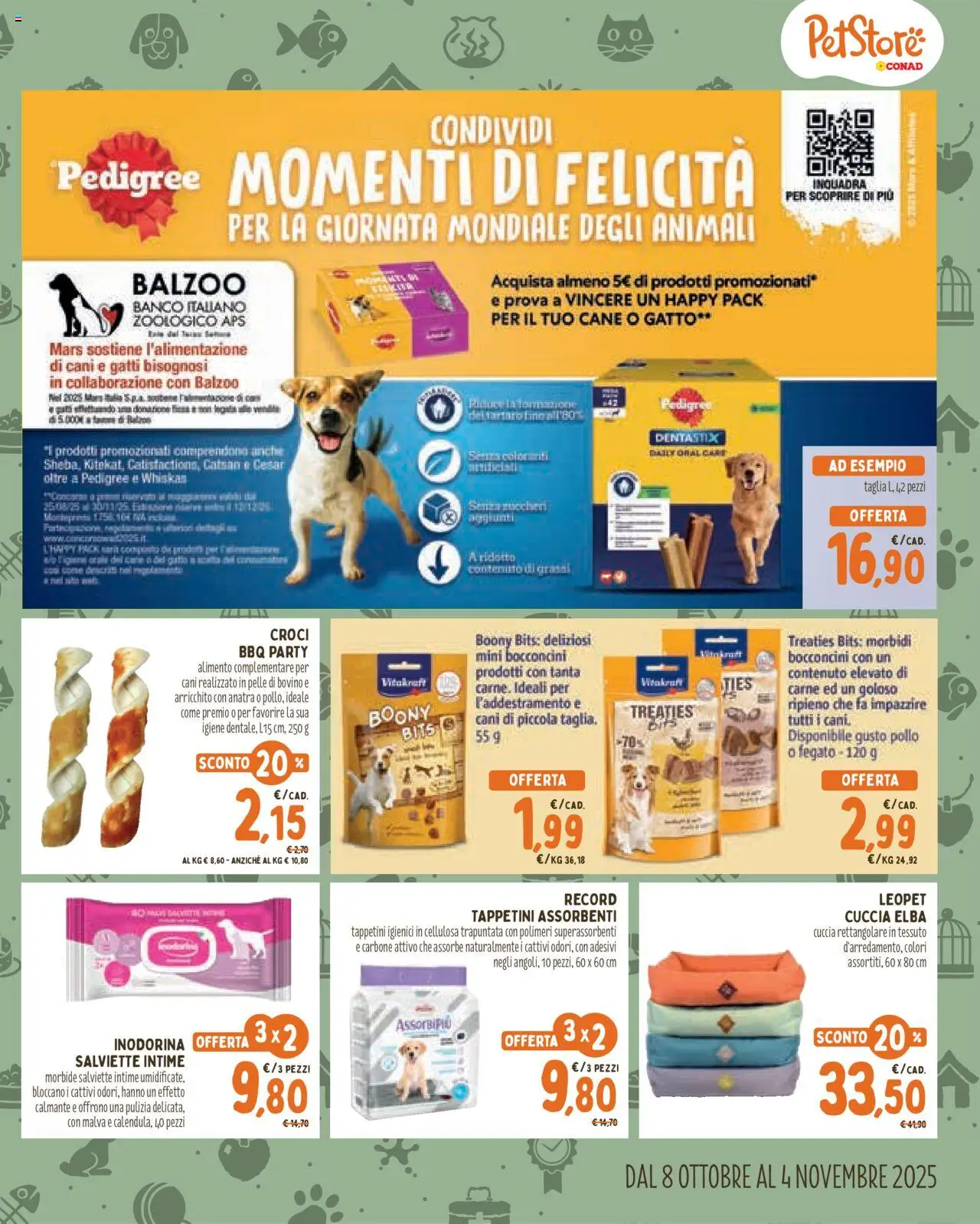 Volantino Conad del 08.10.2025 | Pagina: 3 | Prodotti: Bovino, Pollo