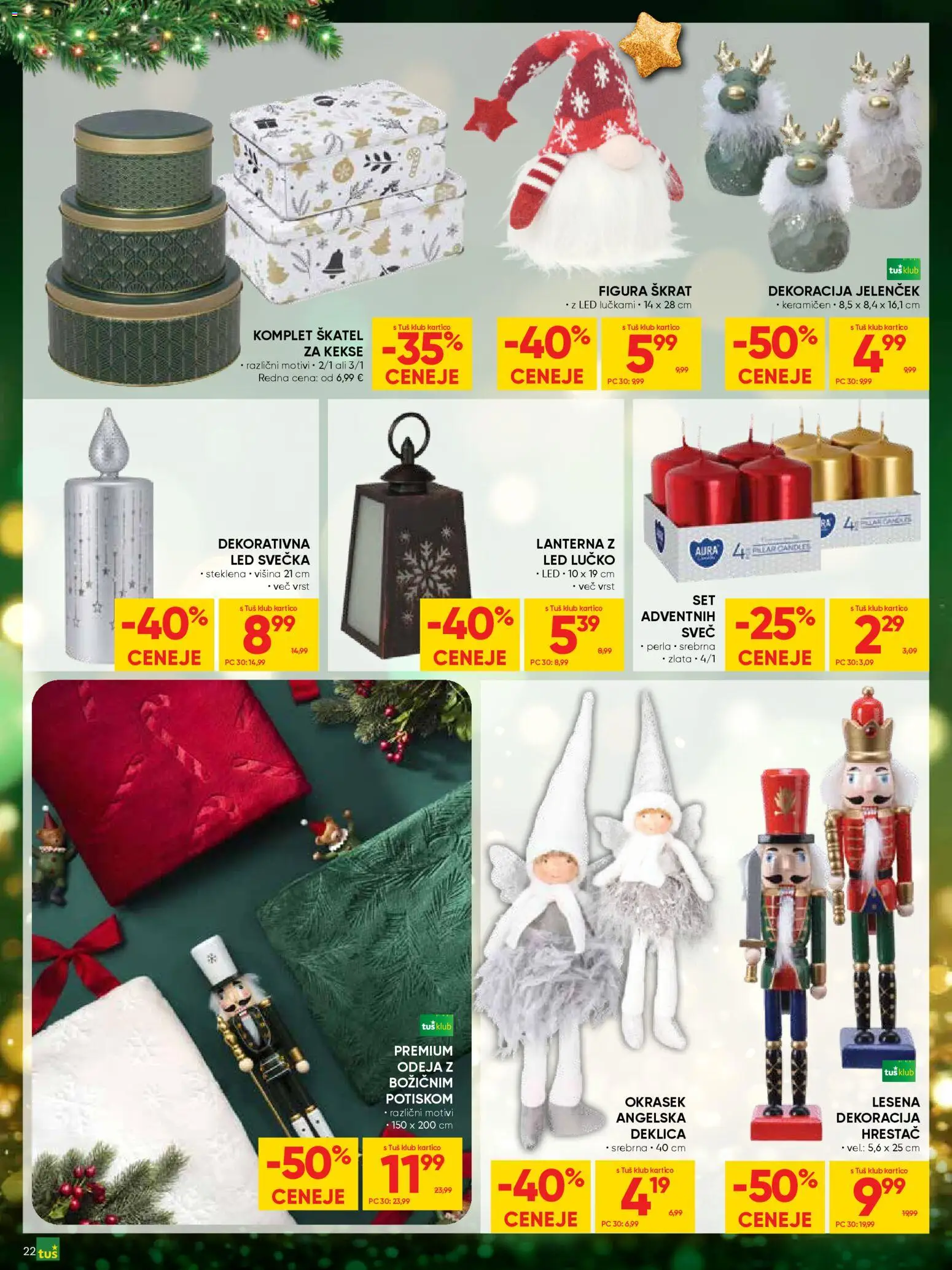 Novi Tuš katalog ponudbe – veljaven od 26.11.2025 | Stran: 22 | Izdelki: Odeja